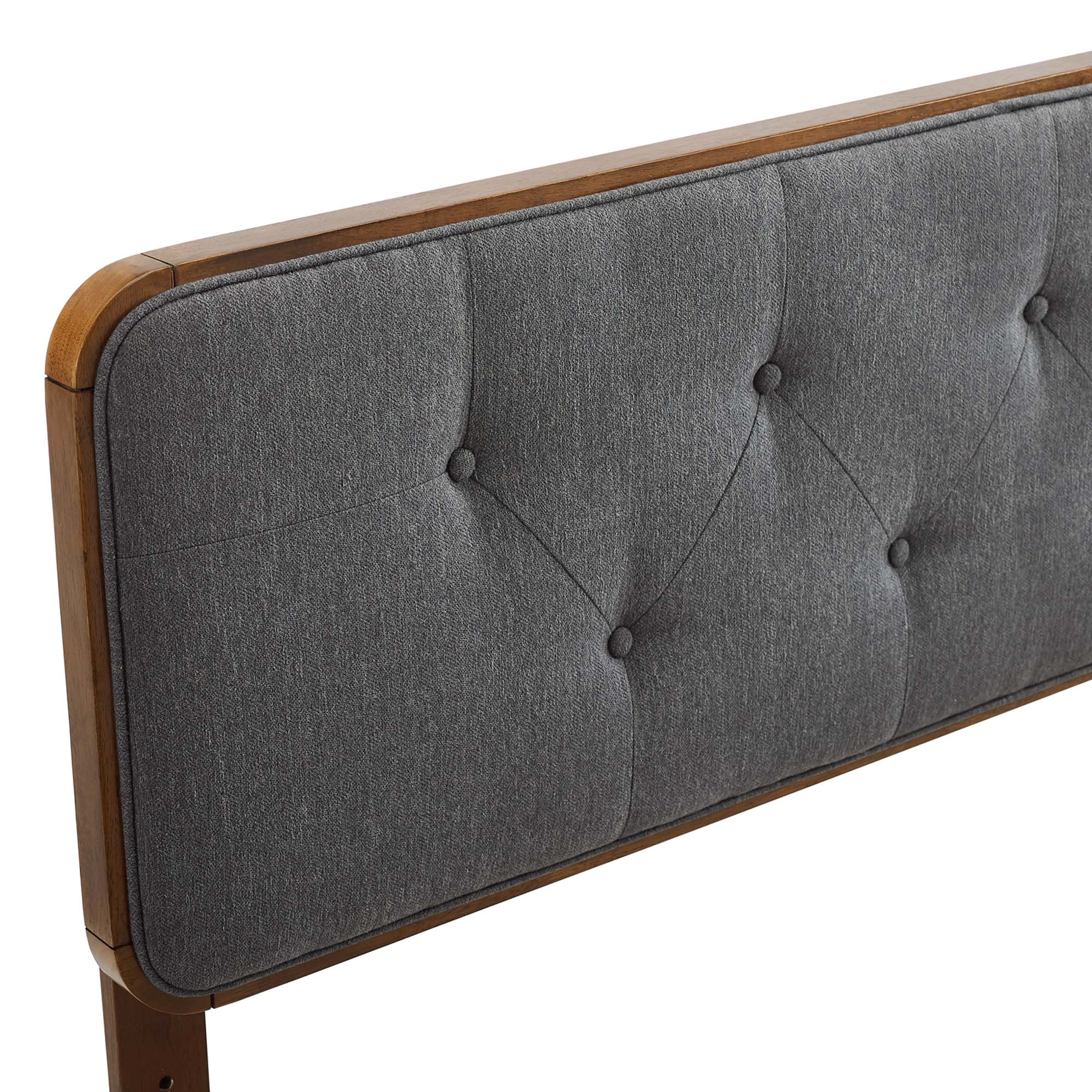 Collins Tufted Fabric and Wood Twin Headboard by Modway - Best Buy Furniture
