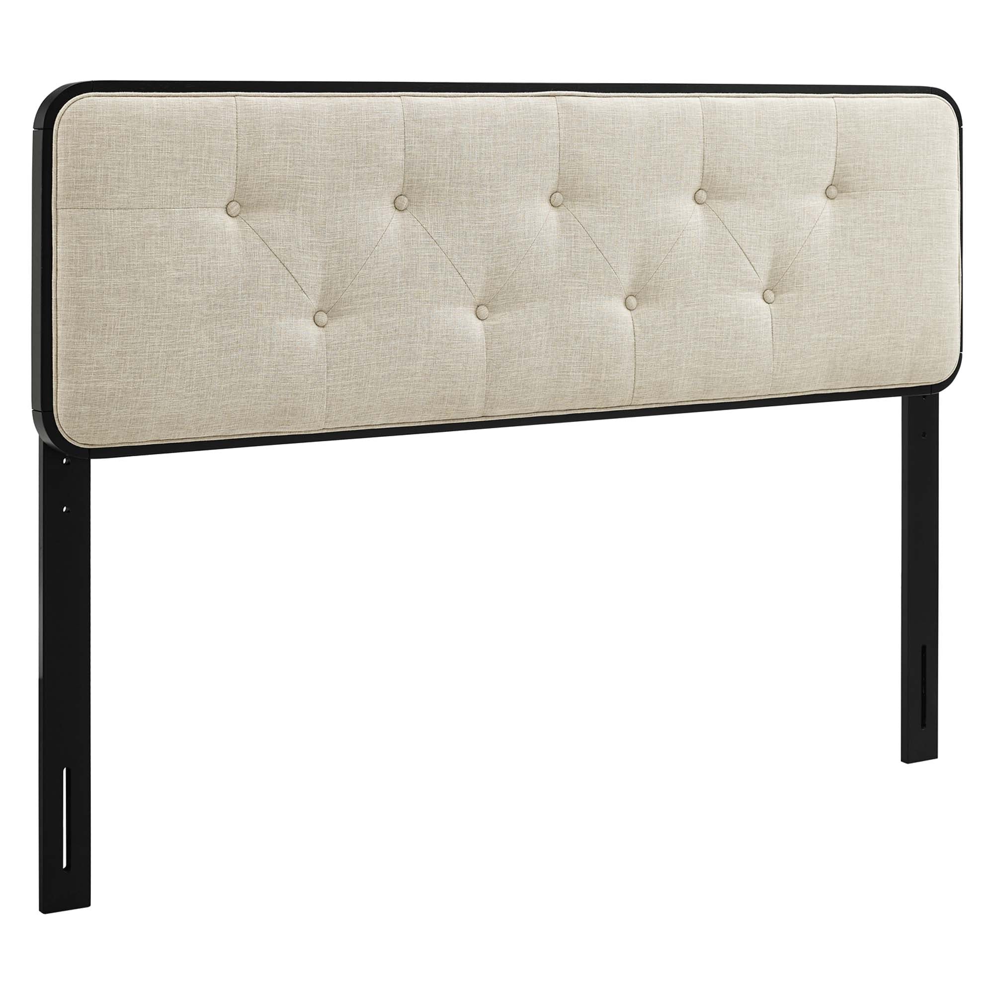 Collins Tufted Fabric and Wood Full Headboard by Modway - Best Buy Furniture