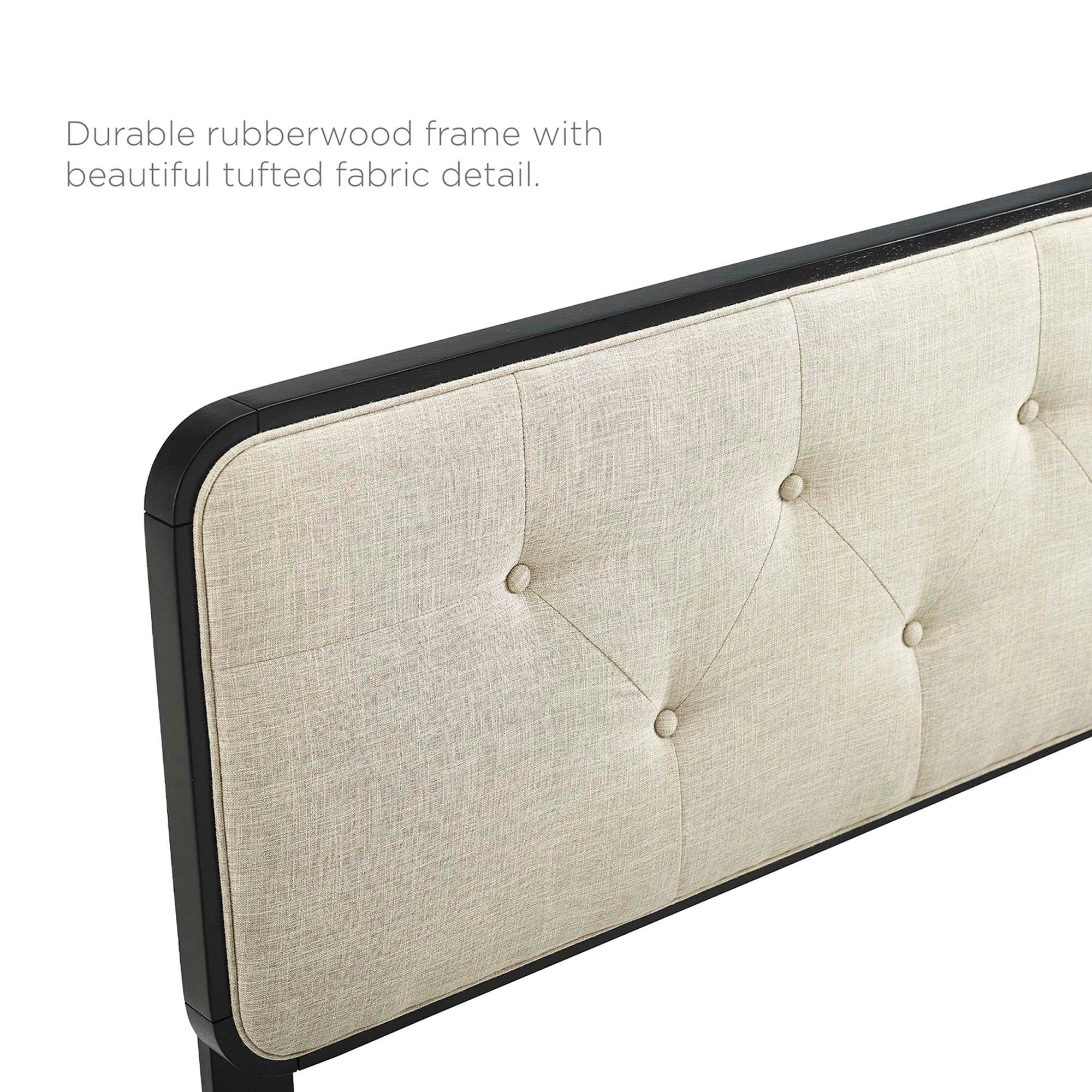 Collins Tufted Fabric and Wood Full Headboard by Modway - Best Buy Furniture