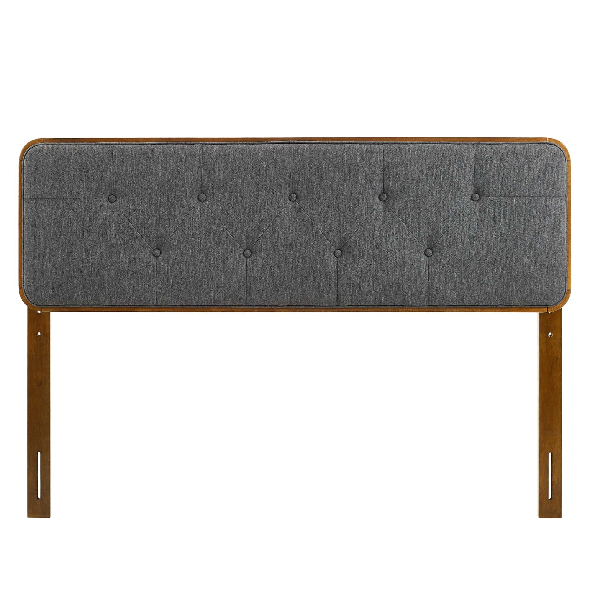 Collins Tufted Fabric and Wood Full Headboard by Modway - Best Buy Furniture