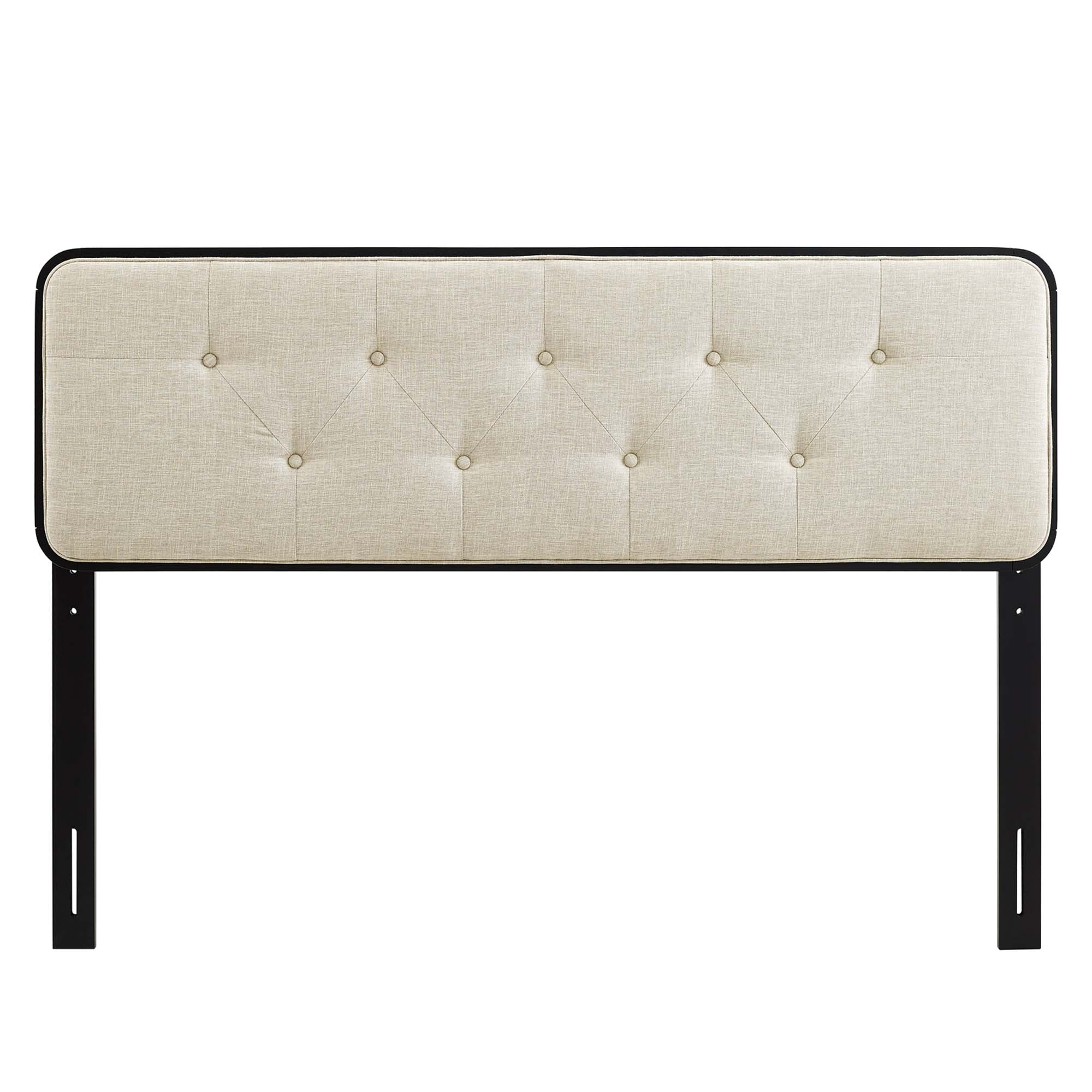 Collins Tufted Fabric and Wood Queen Headboard by Modway - Best Buy Furniture