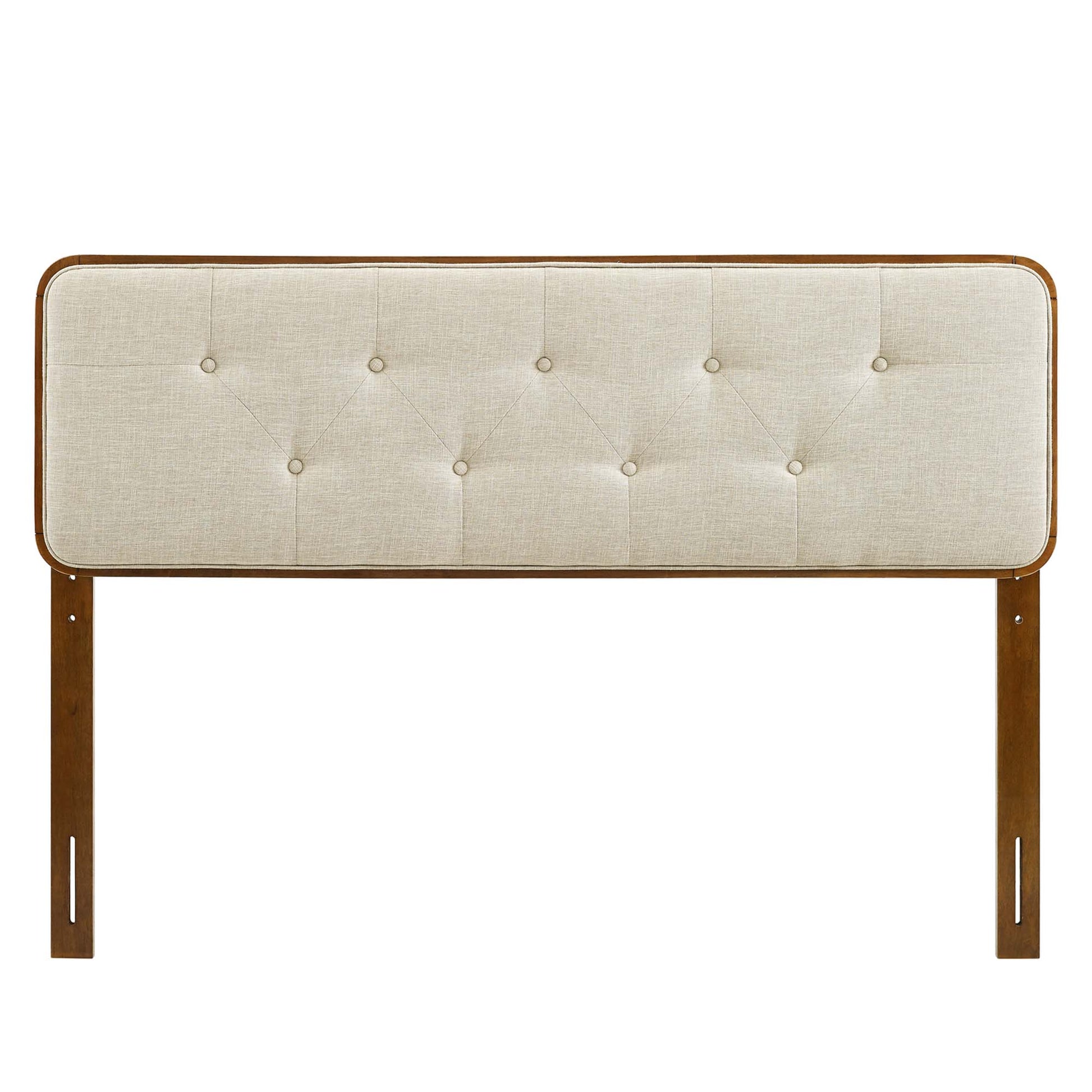 Collins Tufted Fabric and Wood Queen Headboard by Modway - Best Buy Furniture