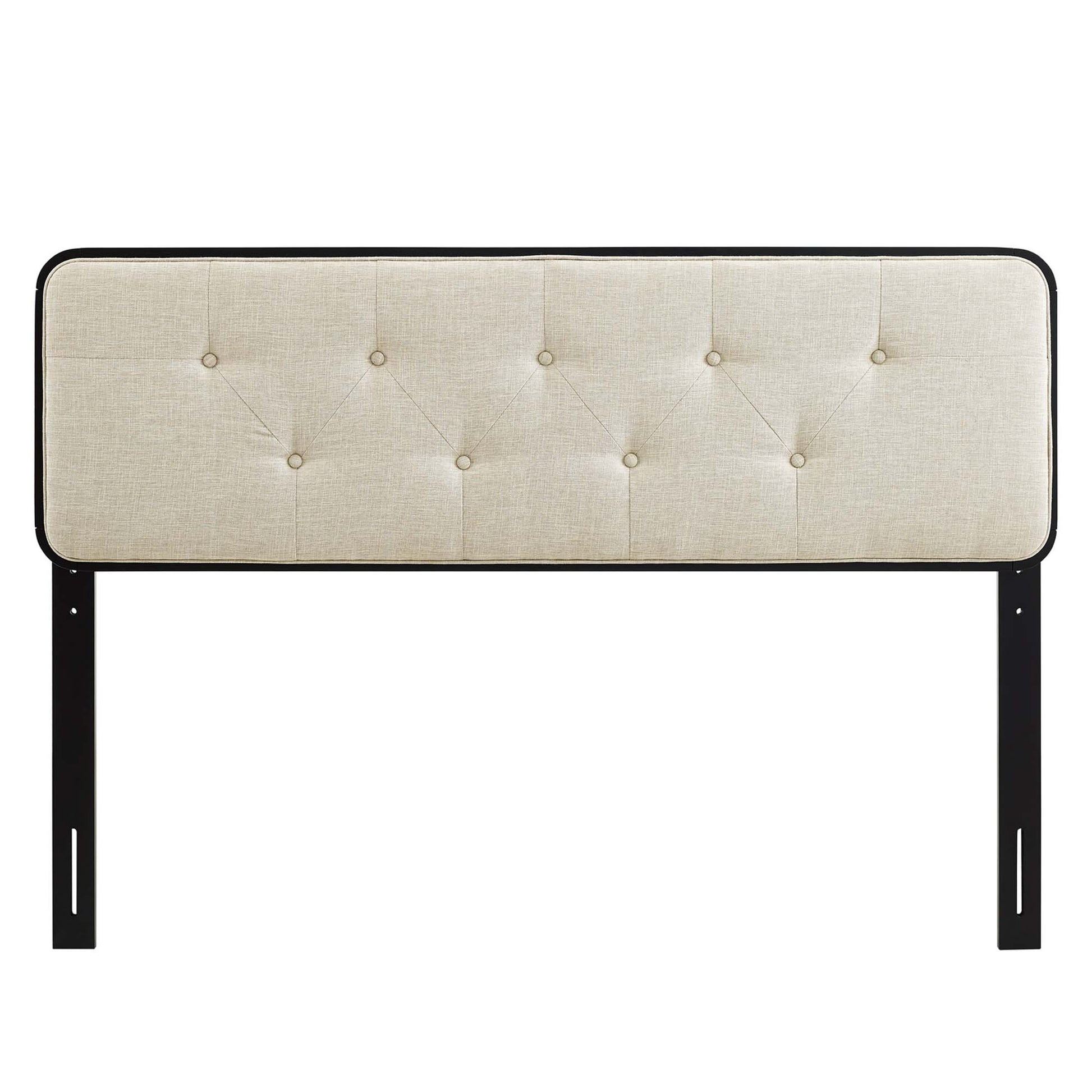 Collins Tufted Fabric and Wood King Headboard by Modway - Best Buy Furniture