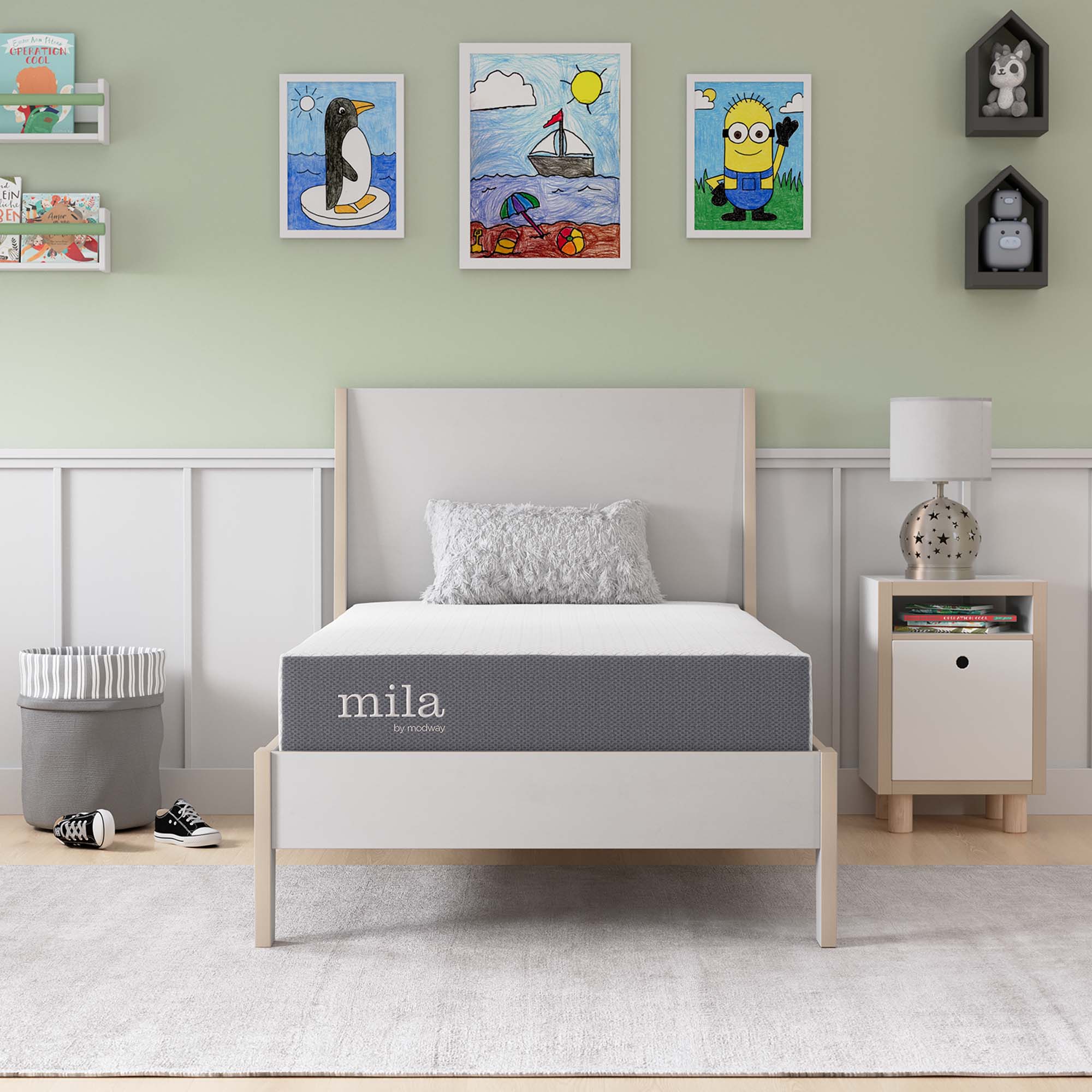Mila 8" Twin Mattress by Modway - Best Buy Furniture