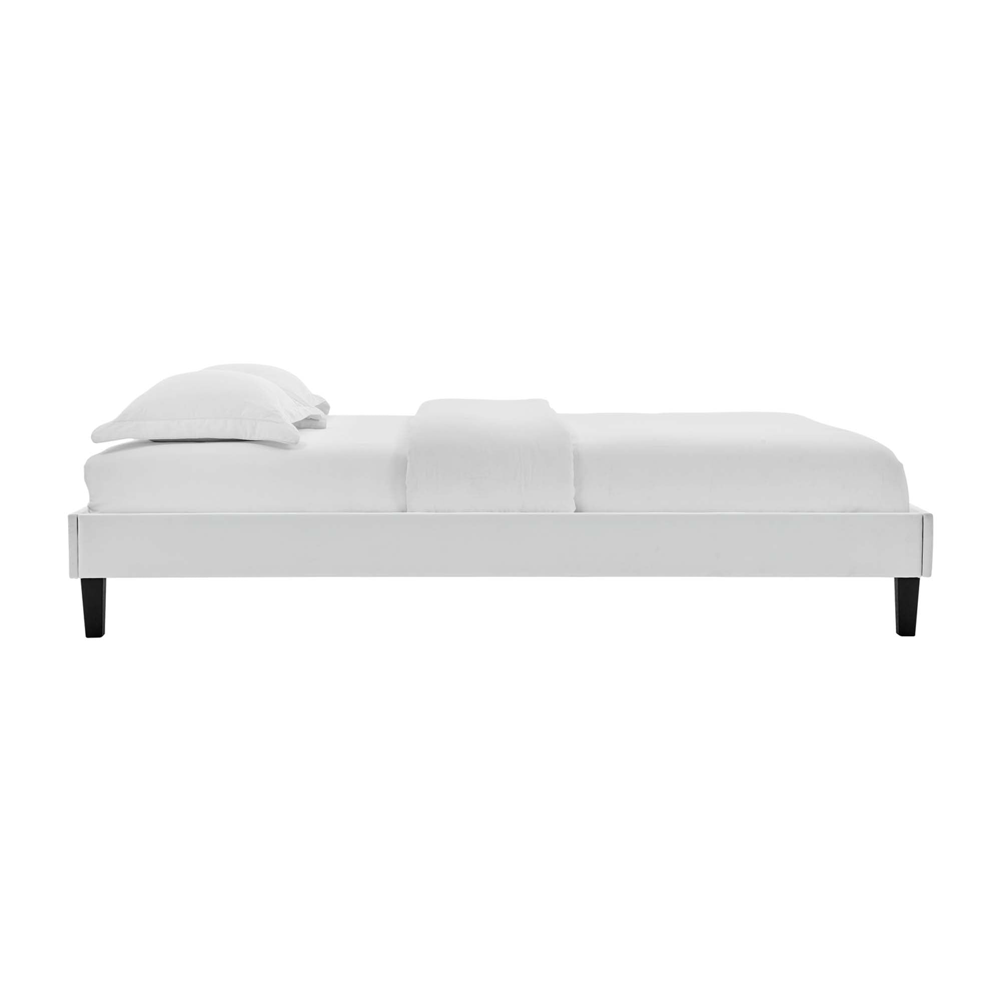 Reign Performance Velvet Twin Platform Bed Frame by Modway