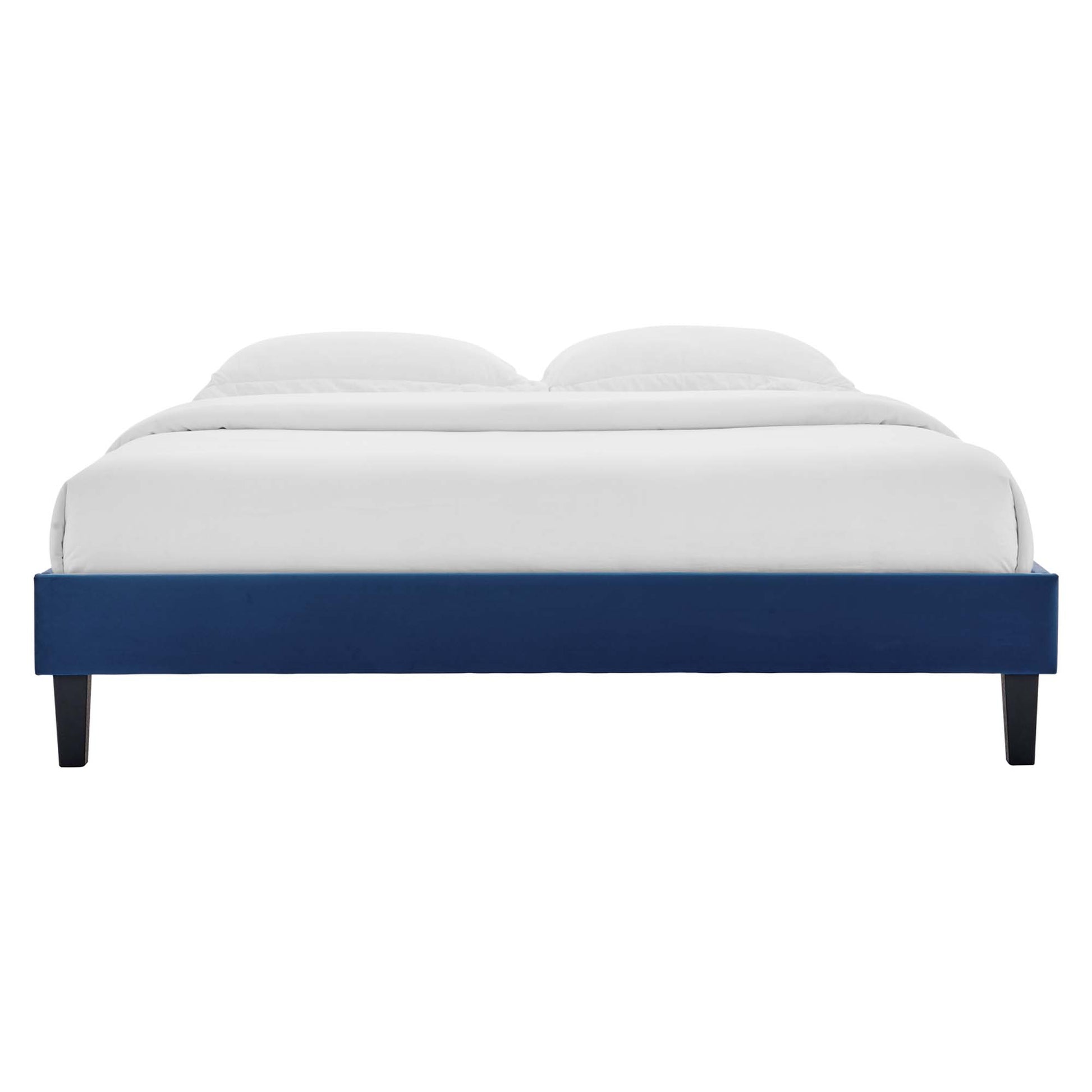 Reign Performance Velvet King Platform Bed Frame by Modway - Best Buy Furniture