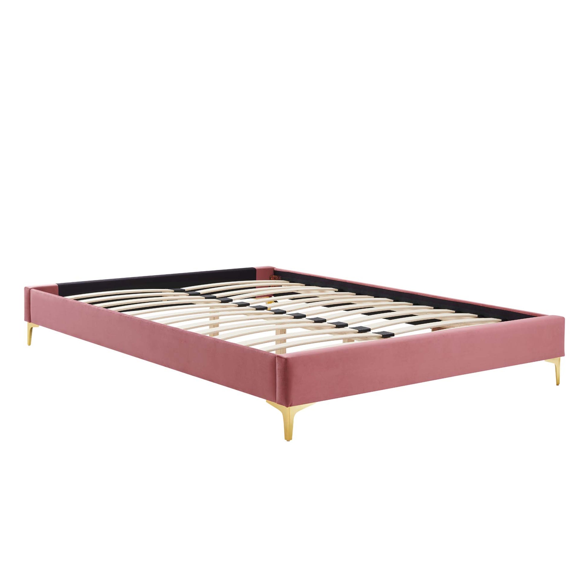 Sutton Performance Velvet Queen Bed Frame by Modway - Best Buy Furniture