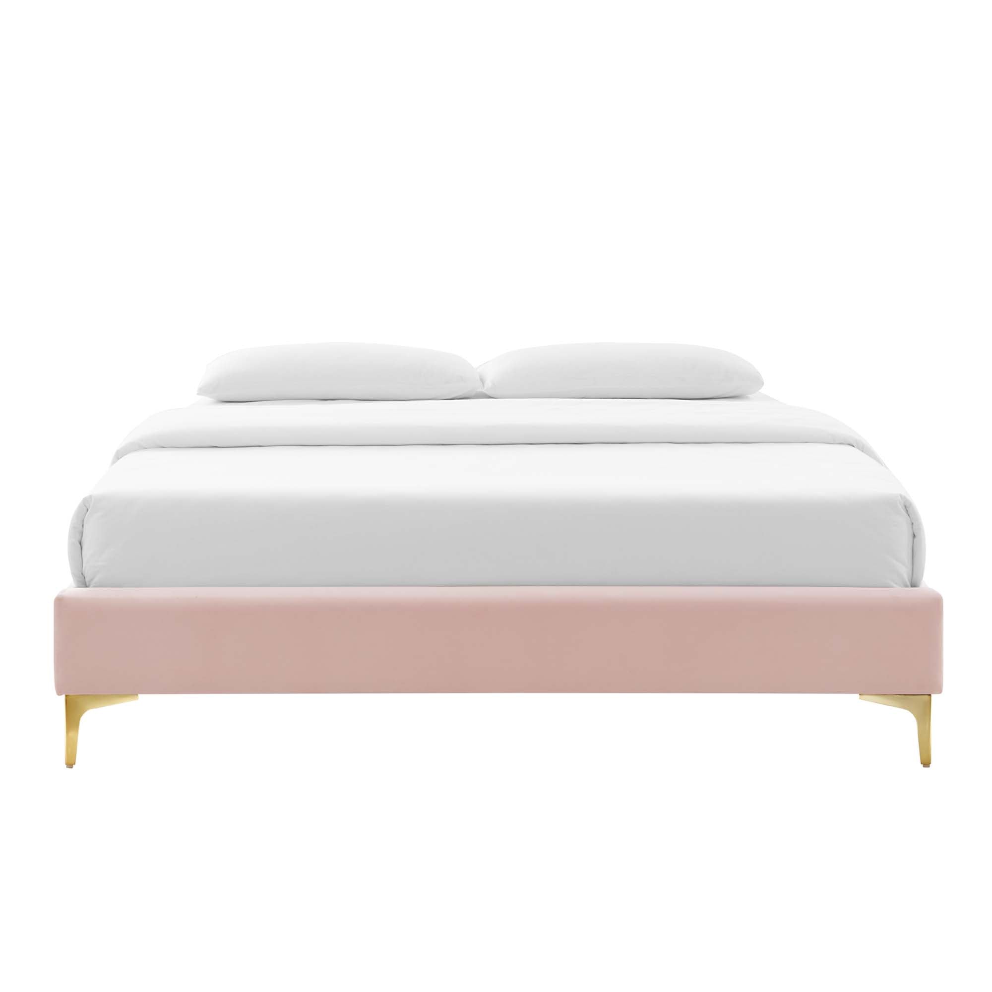 Sutton Performance Velvet Queen Bed Frame by Modway - Best Buy Furniture