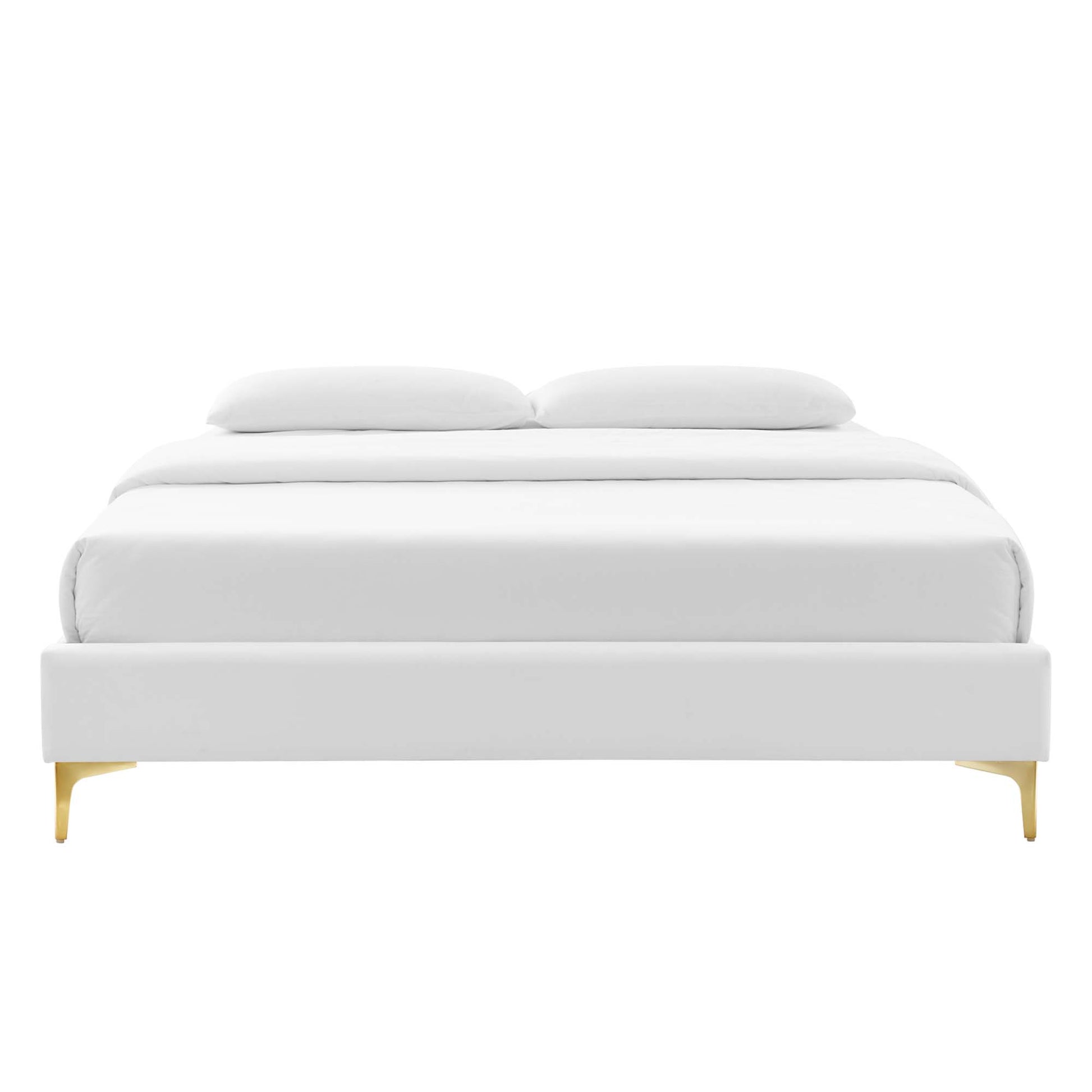 Sutton Performance Velvet Queen Bed Frame by Modway - Best Buy Furniture
