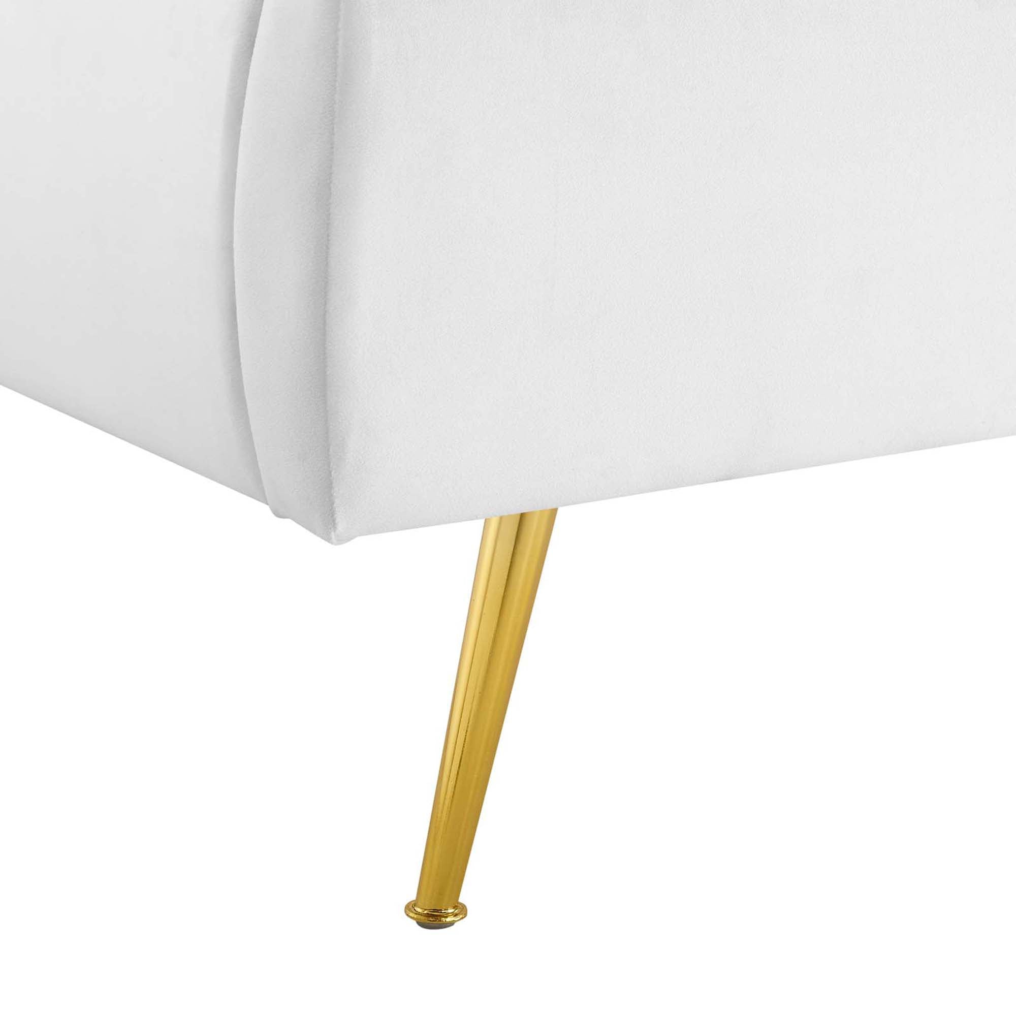 Lana Performance Velvet Queen Wingback Platform Bed by Modway - Best Buy Furniture