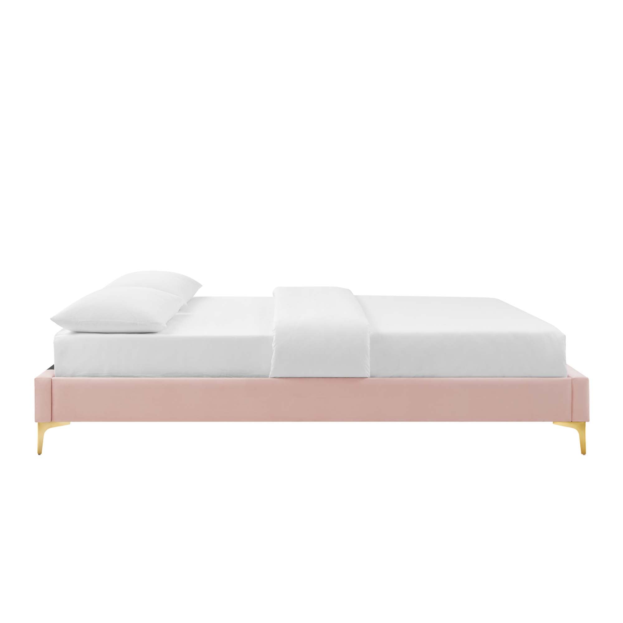 Sutton Performance Velvet Twin Bed Frame by Modway - Best Buy Furniture