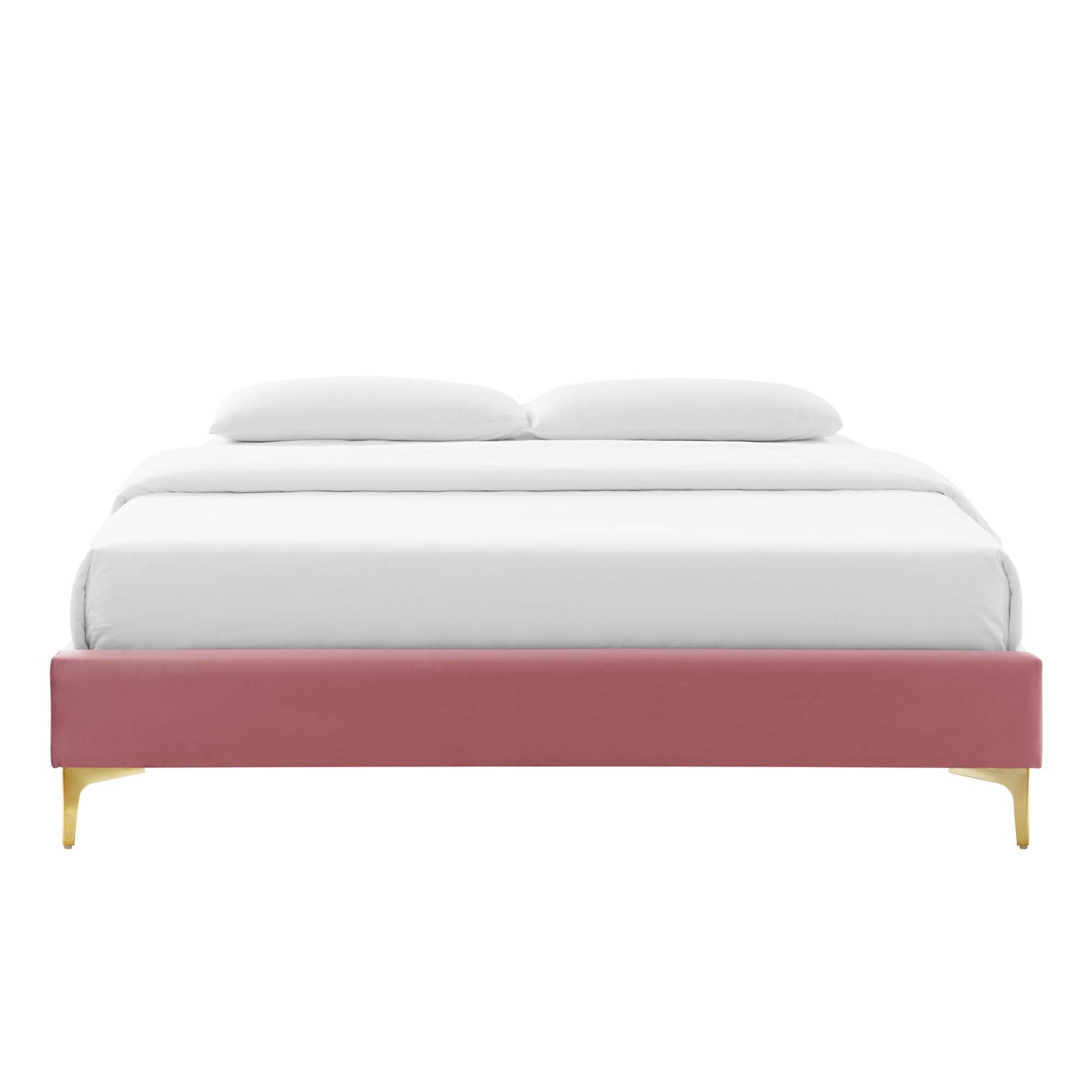 Sutton Performance Velvet King Bed Frame by Modway - Best Buy Furniture