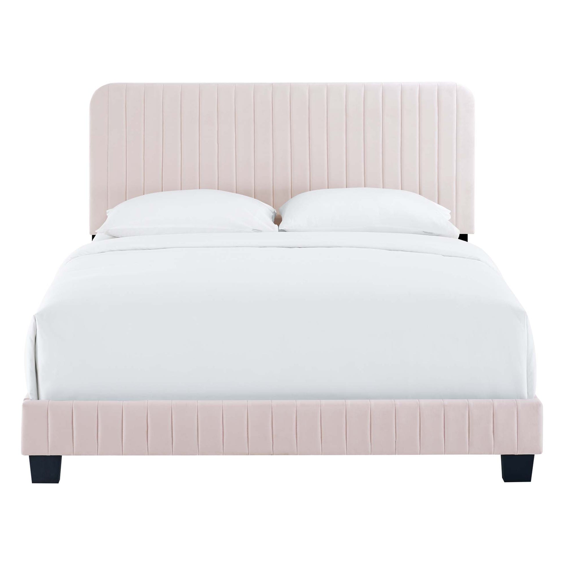 Celine Channel Tufted Performance Velvet Queen Bed by Modway - Best Buy Furniture