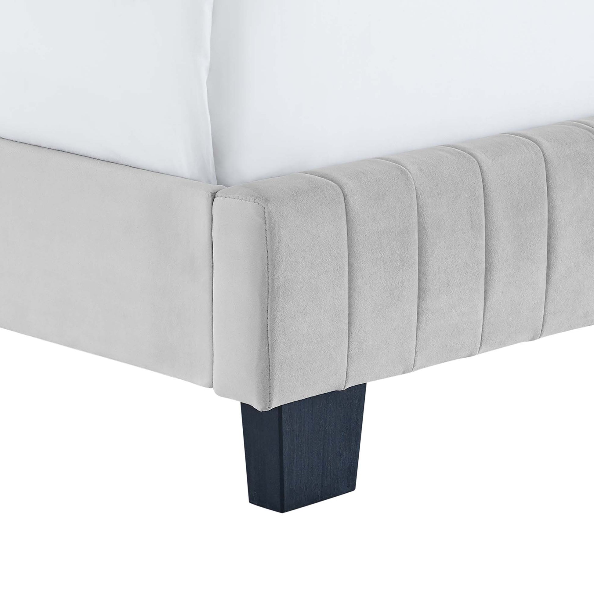 Celine Channel Tufted Performance Velvet Full Bed by Modway - Best Buy Furniture
