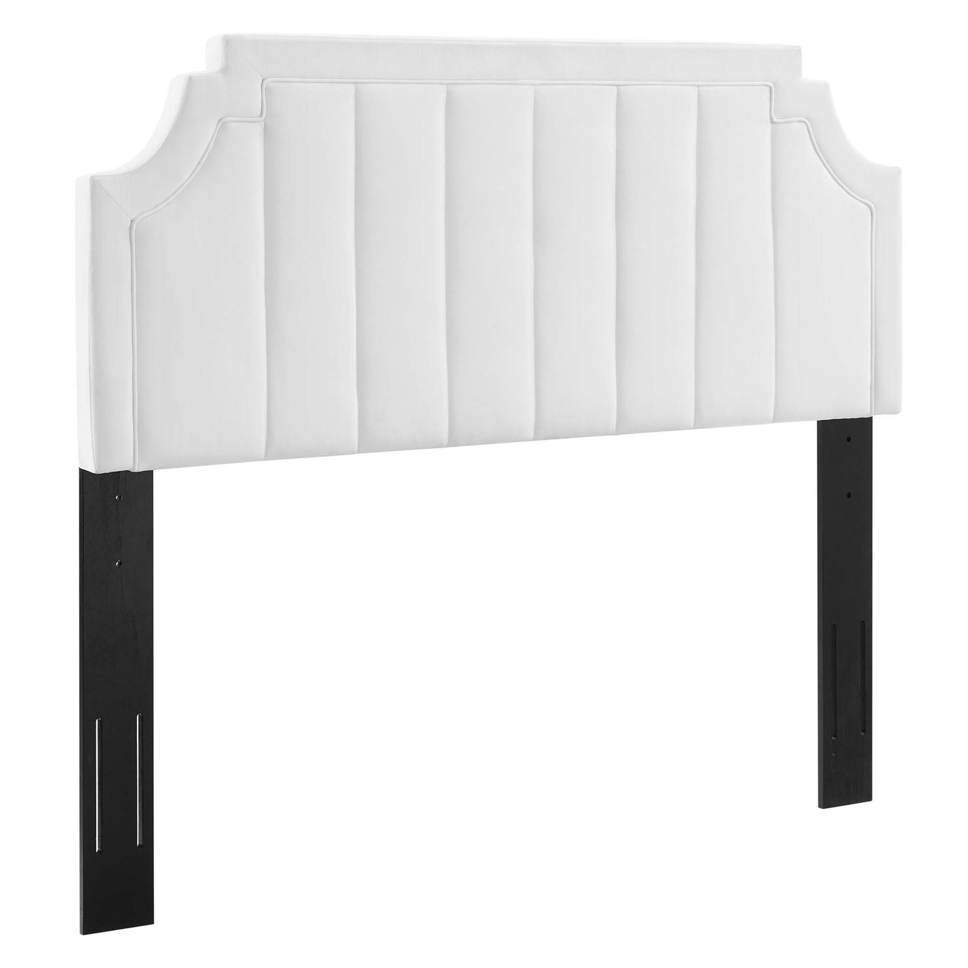 Alyona Channel Tufted Performance Velvet King/California King Headboard by Modway - Best Buy Furniture