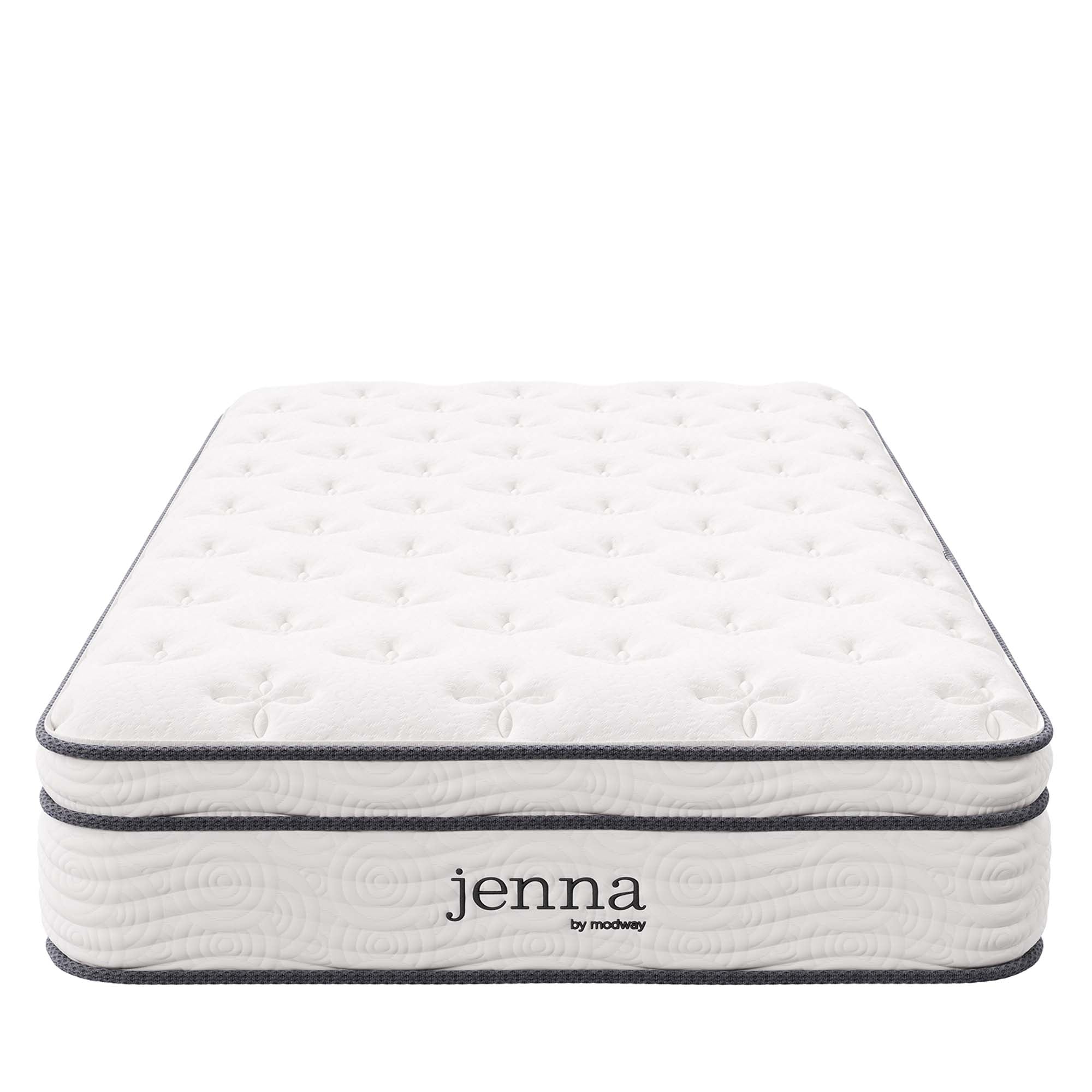 Jenna 10" Innerspring and Foam Twin XL Mattress by Modway