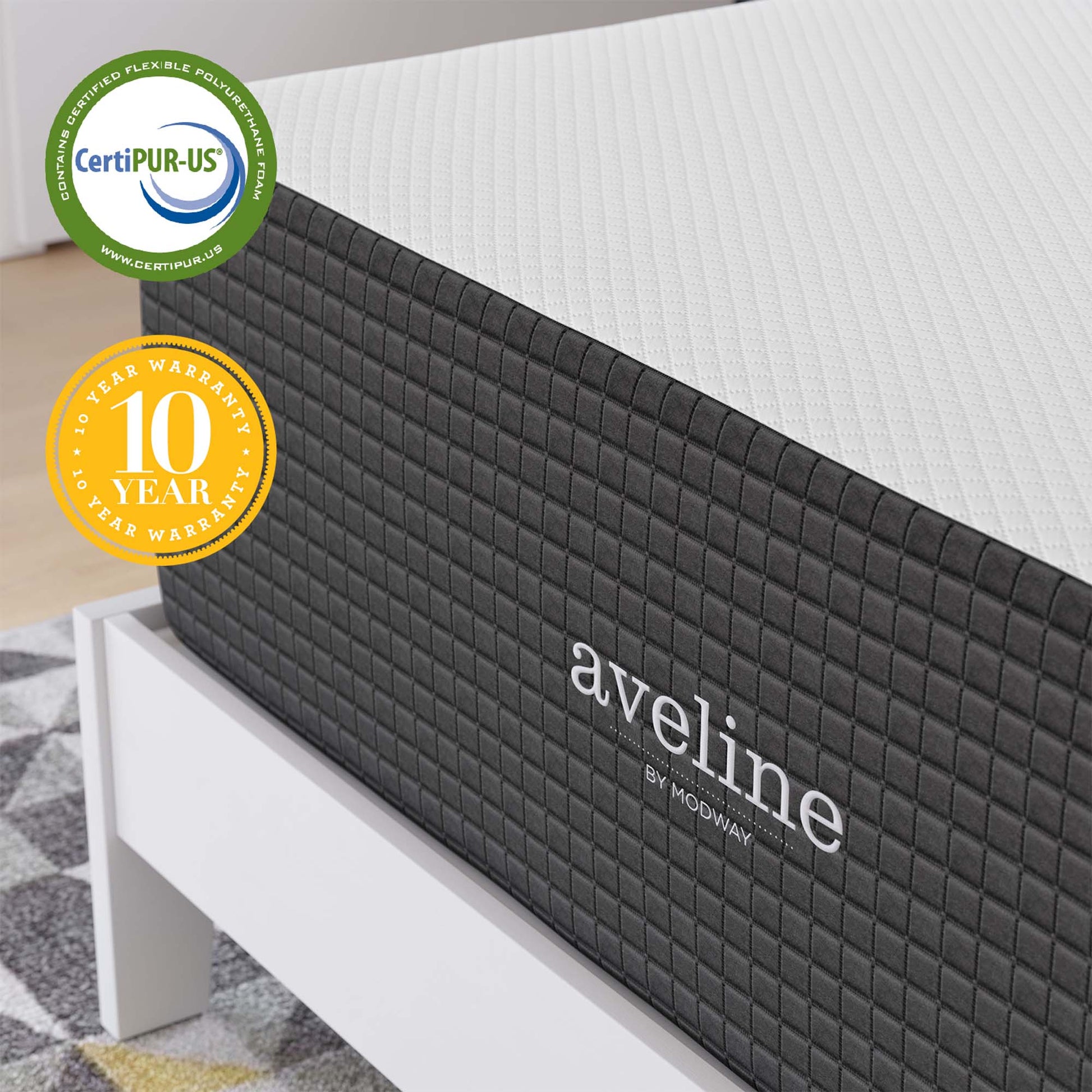 Aveline 16" Memory Foam Full Mattress by Modway - Best Buy Furniture