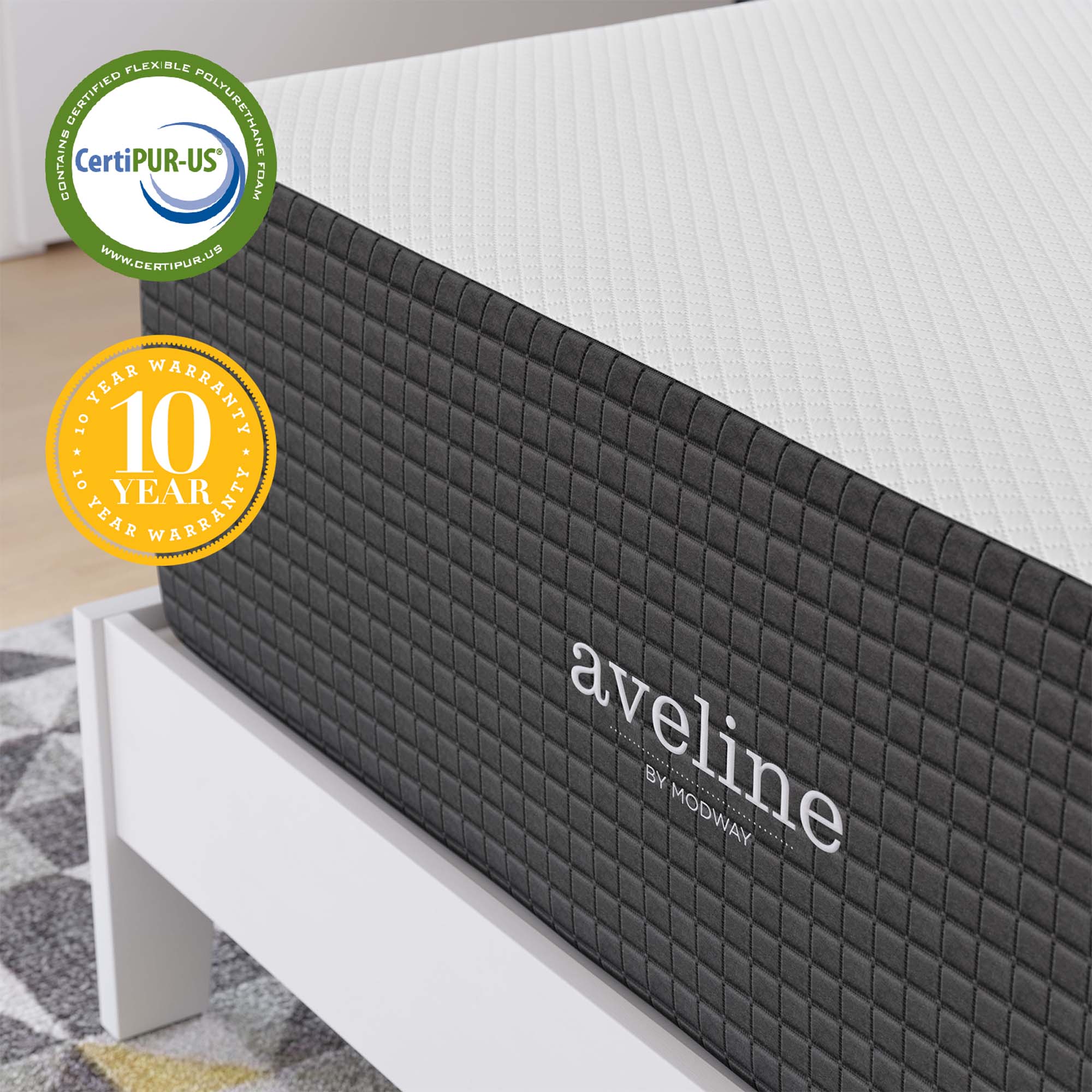 Aveline 16" Memory Foam Full Mattress by Modway - Best Buy Furniture
