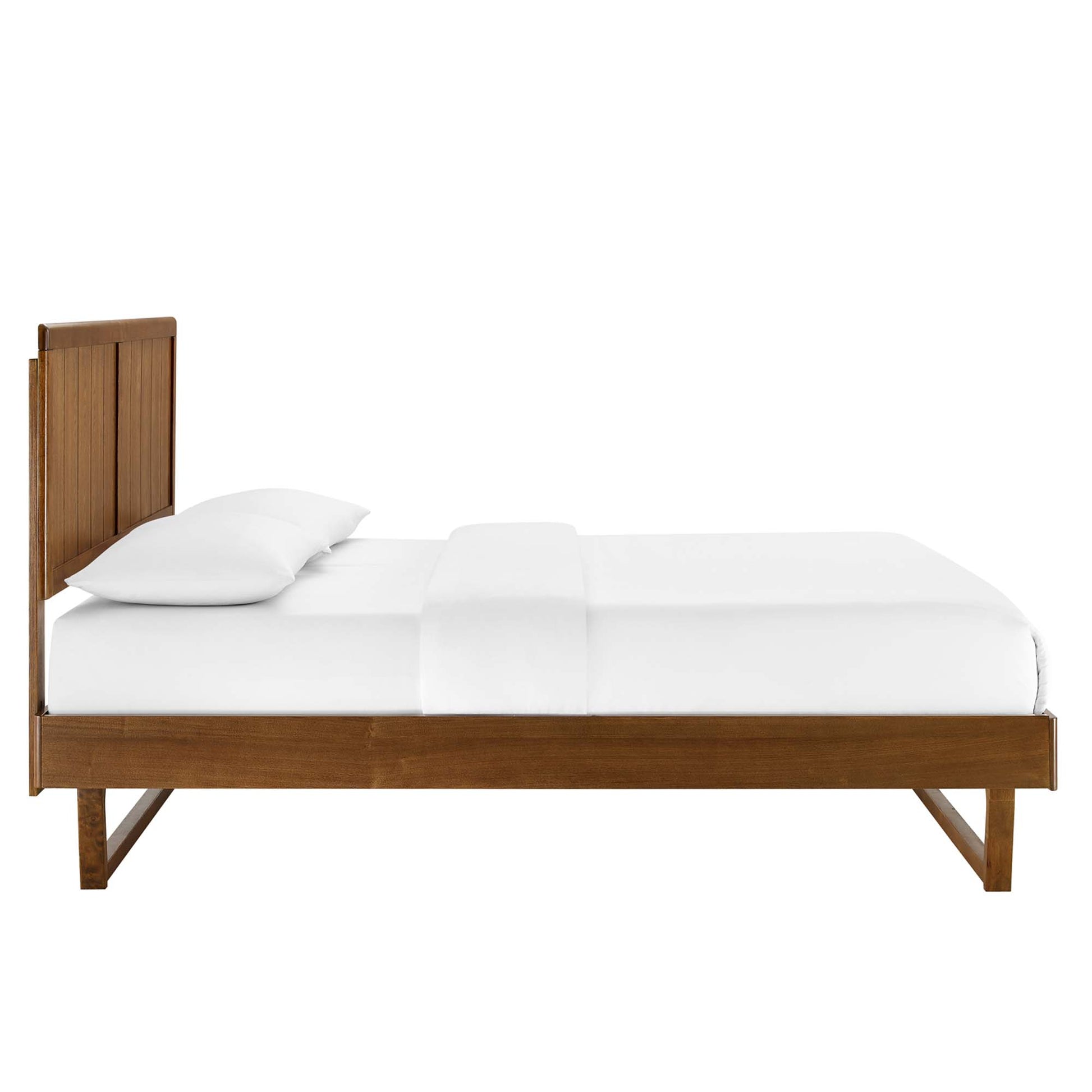 Alana Wood King Platform Bed With Angular Frame by Modway - Best Buy Furniture