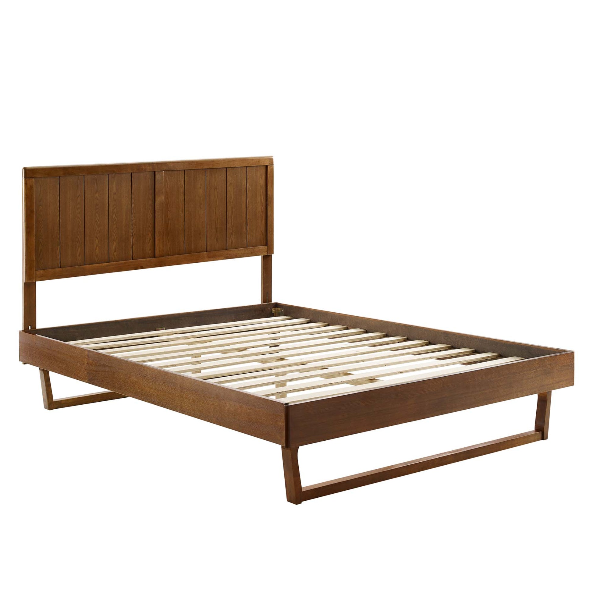 Alana Wood Twin Platform Bed With Angular Frame by Modway - Best Buy Furniture
