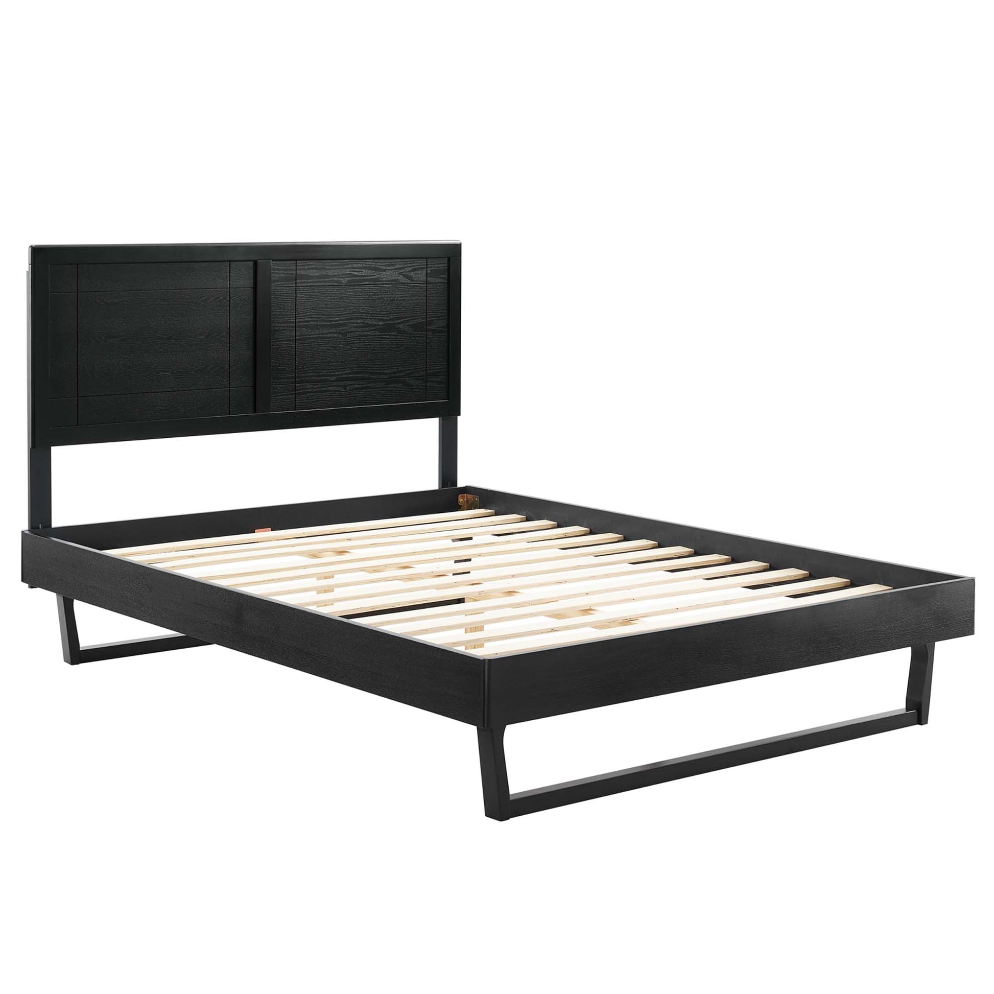 Marlee Wood Full Platform Bed With Angular Frame by Modway - Best Buy Furniture