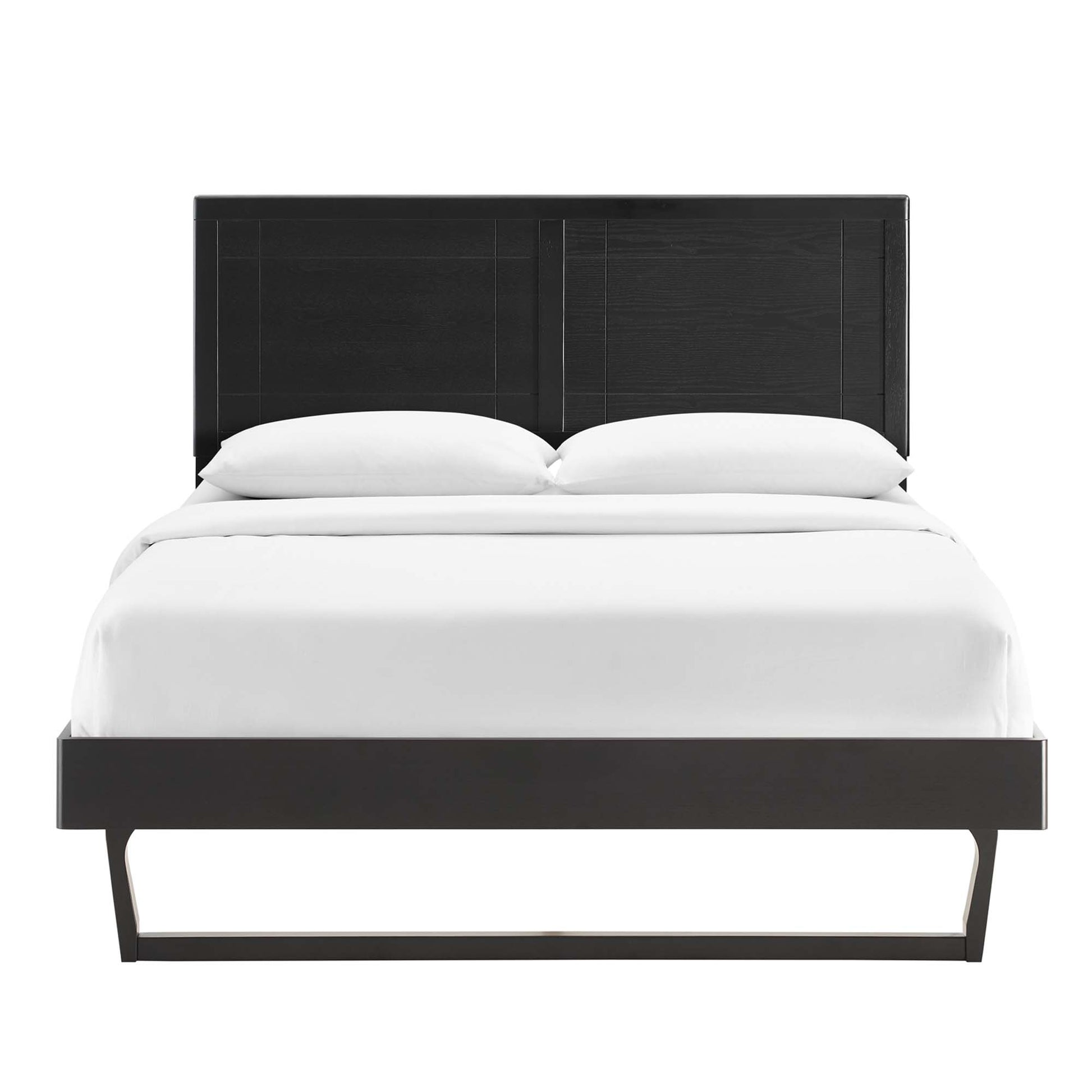 Marlee Wood Full Platform Bed With Angular Frame by Modway - Best Buy Furniture