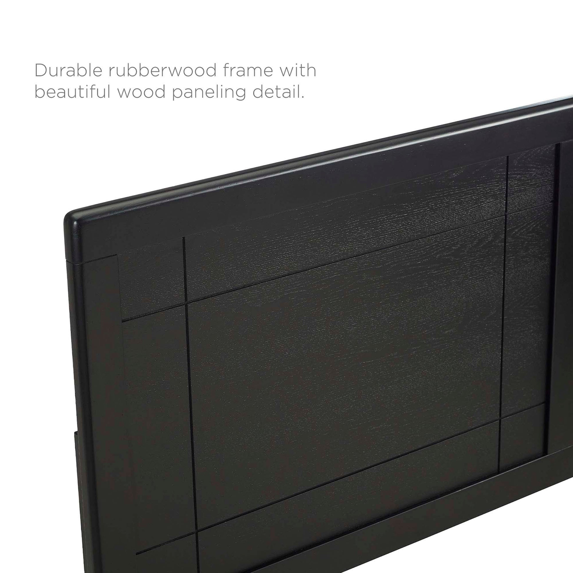 Marlee Wood Full Platform Bed With Splayed Legs by Modway - Best Buy Furniture