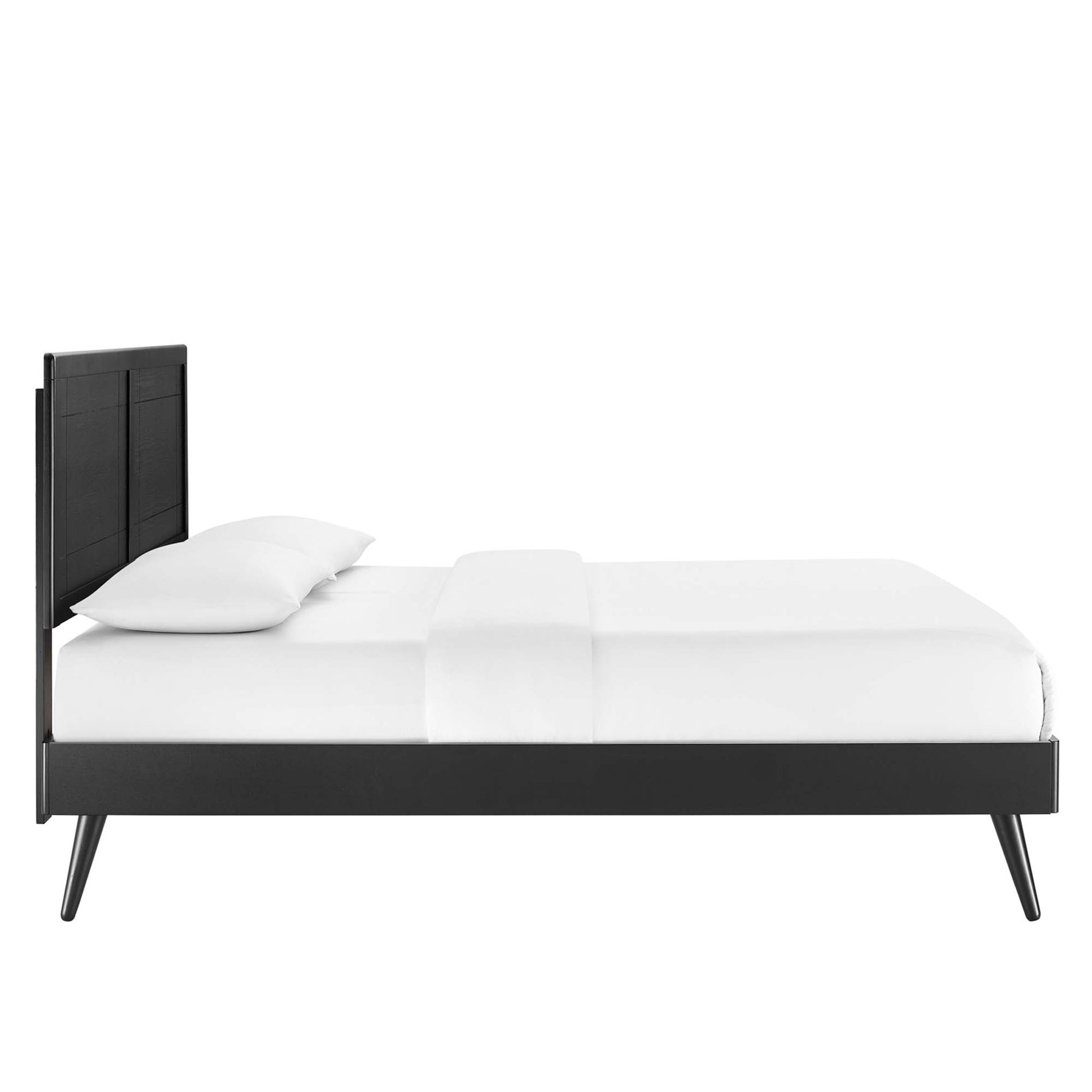Marlee Wood King Platform Bed With Splayed Legs by Modway - Best Buy Furniture