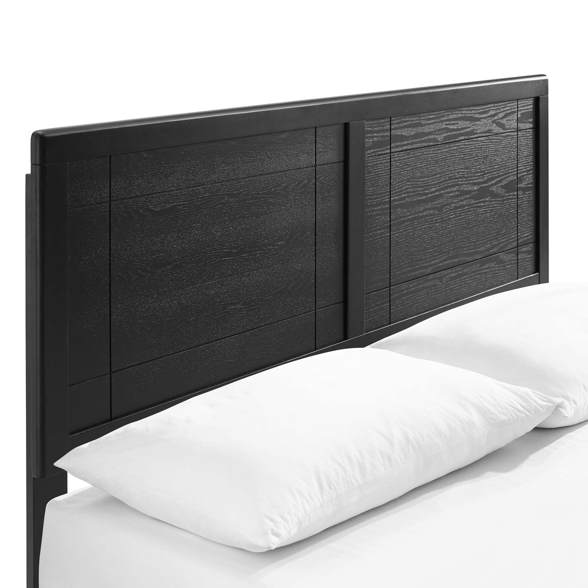 Marlee Wood King Platform Bed With Splayed Legs by Modway - Best Buy Furniture