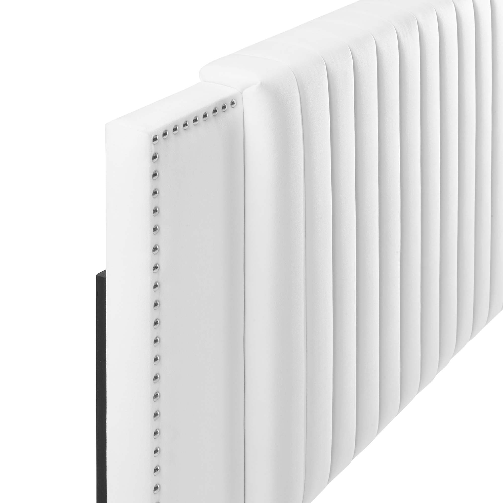 Felicity Channel Tufted Performance Velvet Twin Headboard by Modway - Best Buy Furniture