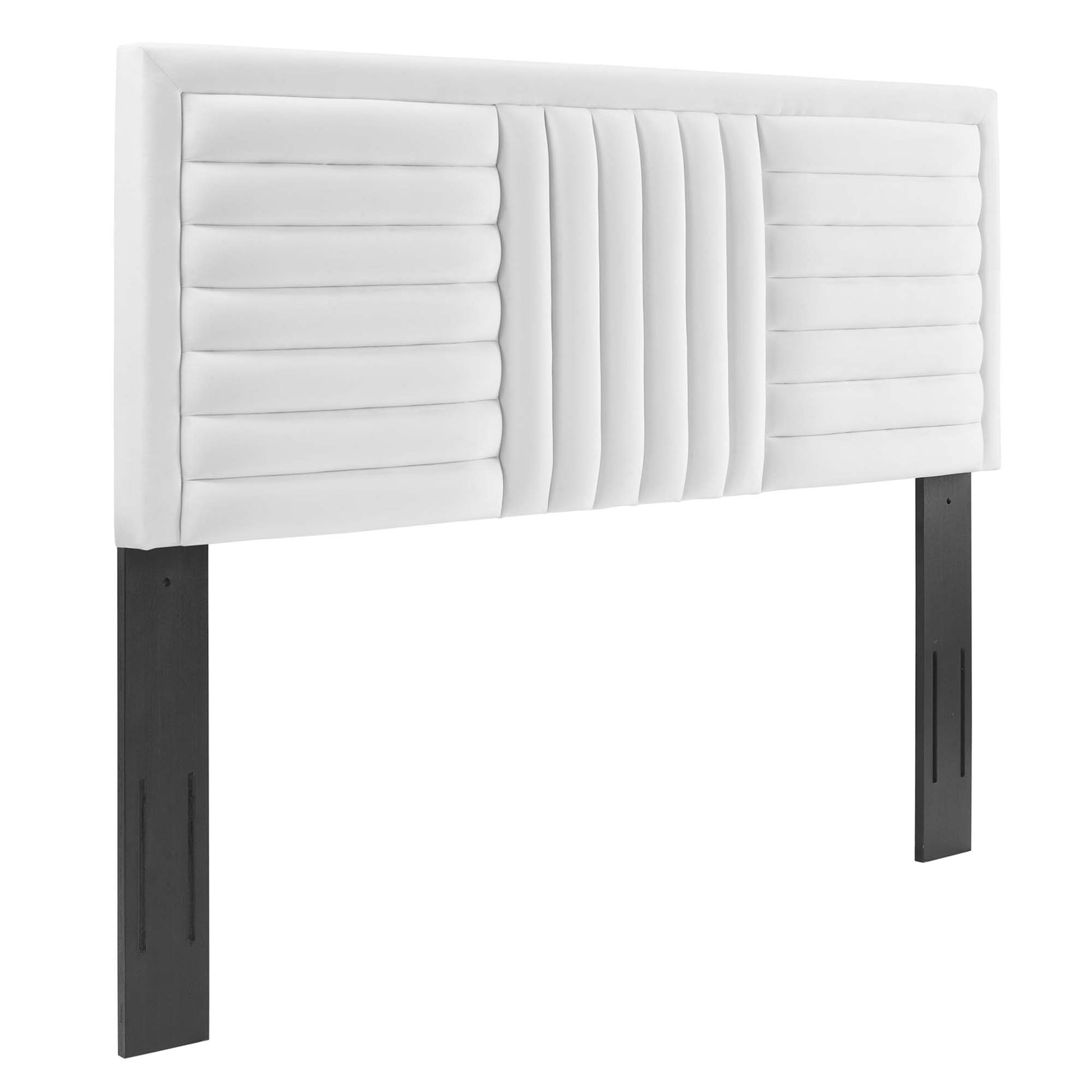 Believe Channel Tufted Performance Velvet King/California King Headboard by Modway - Best Buy Furniture