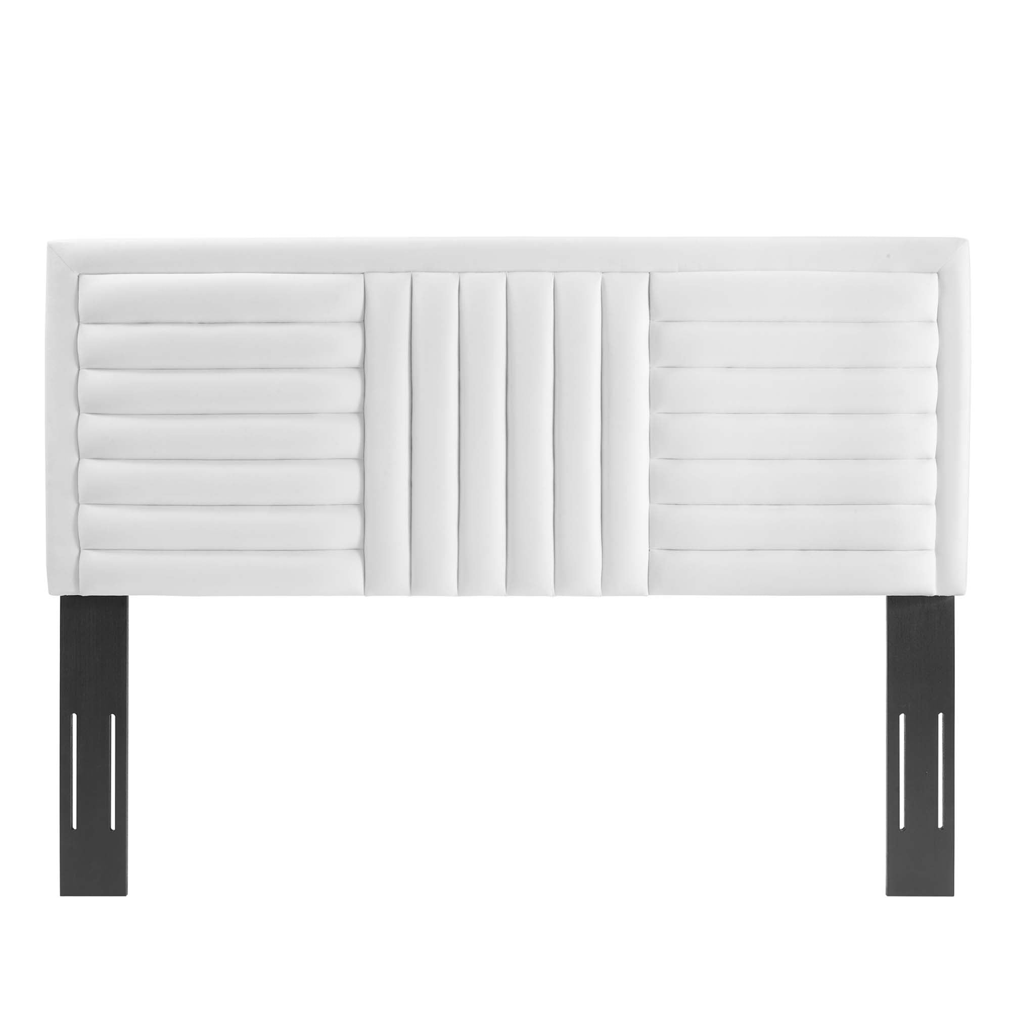 Believe Channel Tufted Performance Velvet King/California King Headboard by Modway - Best Buy Furniture