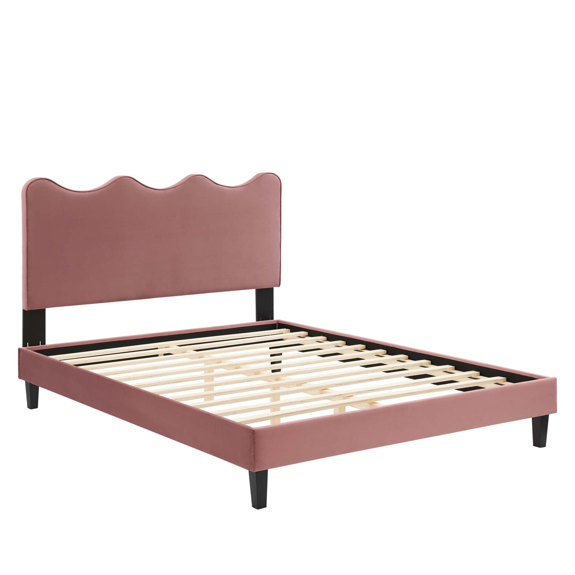 Current Performance Velvet Twin Platform Bed by Modway - Best Buy Furniture