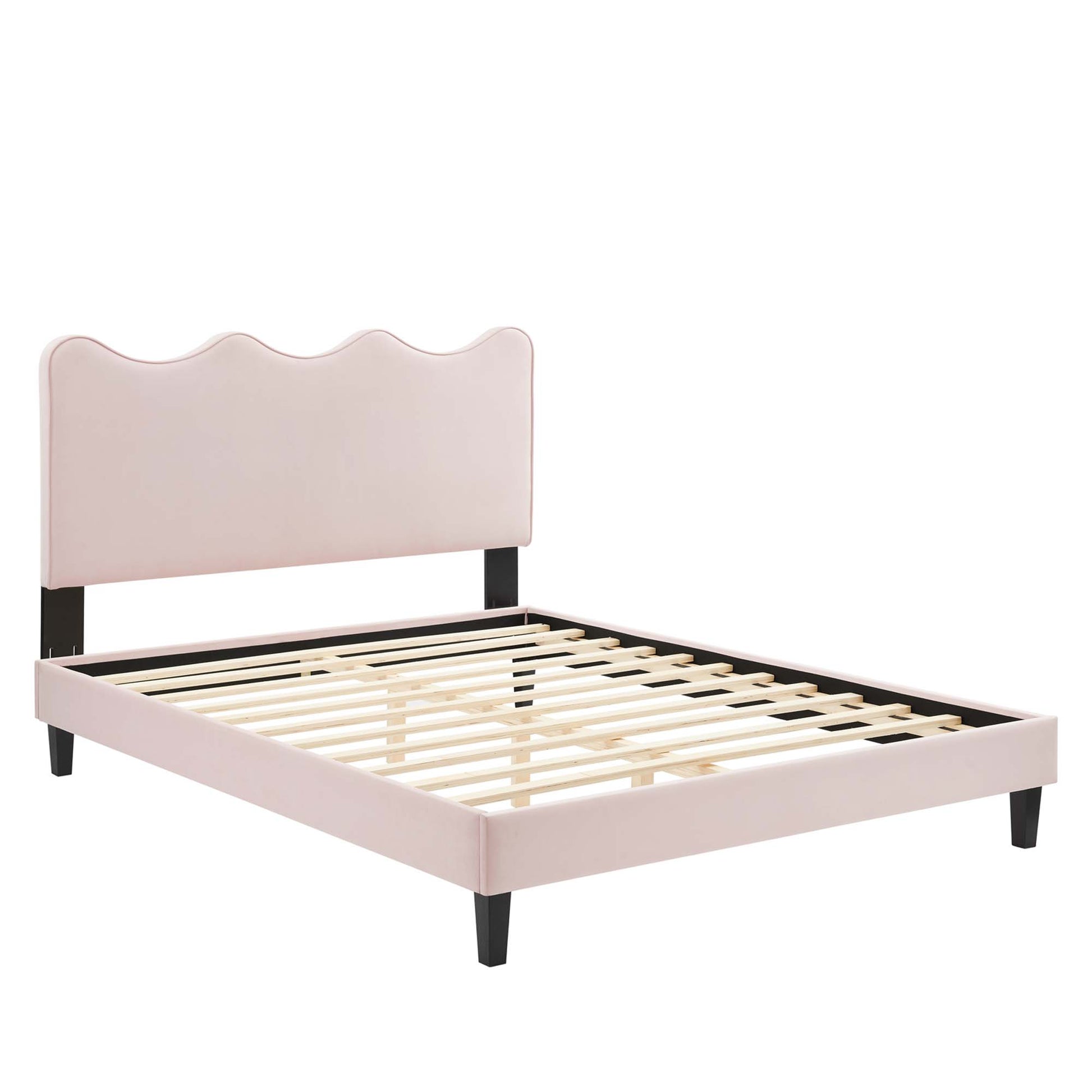 Current Performance Velvet Twin Platform Bed by Modway - Best Buy Furniture