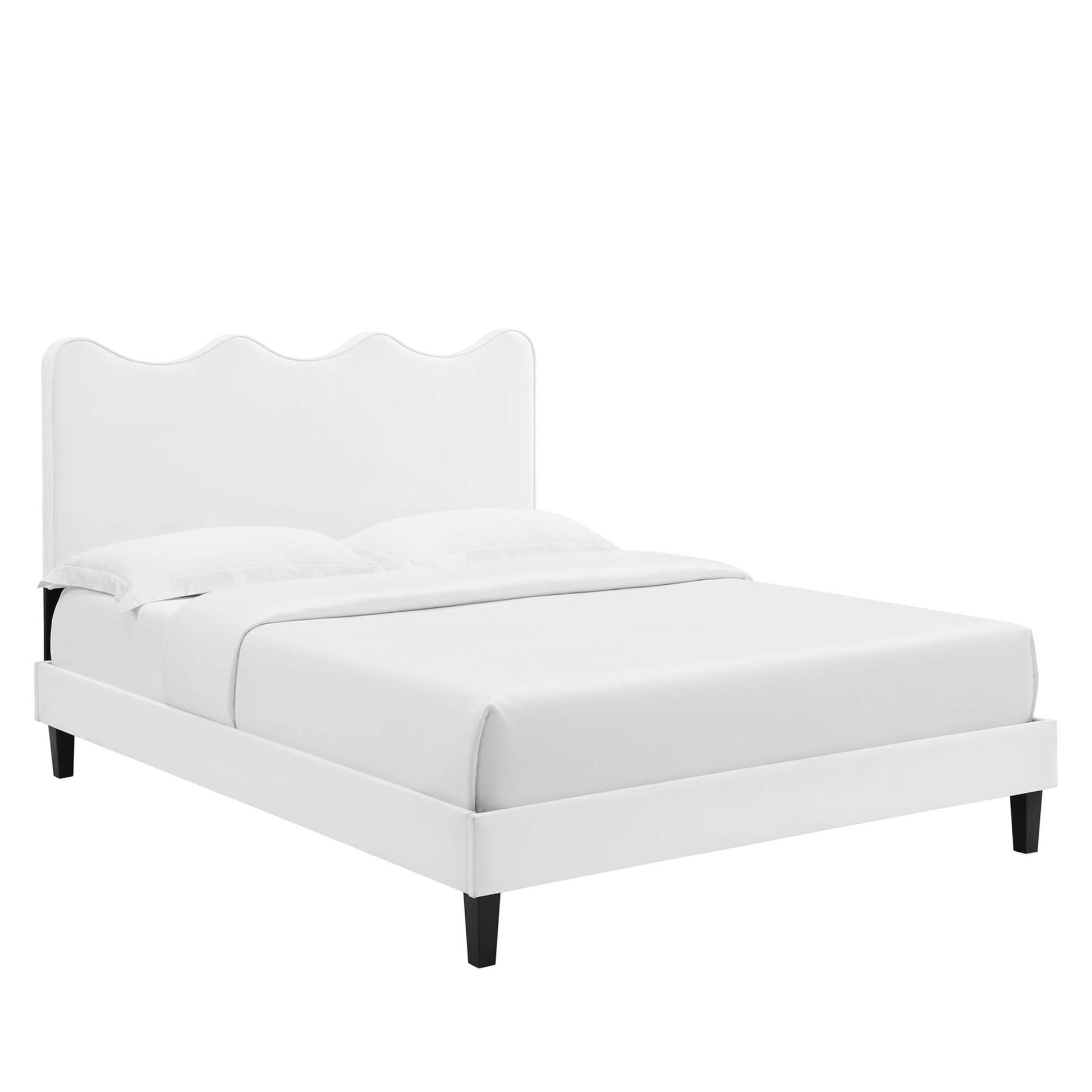 Current Performance Velvet Twin Platform Bed by Modway - Best Buy Furniture