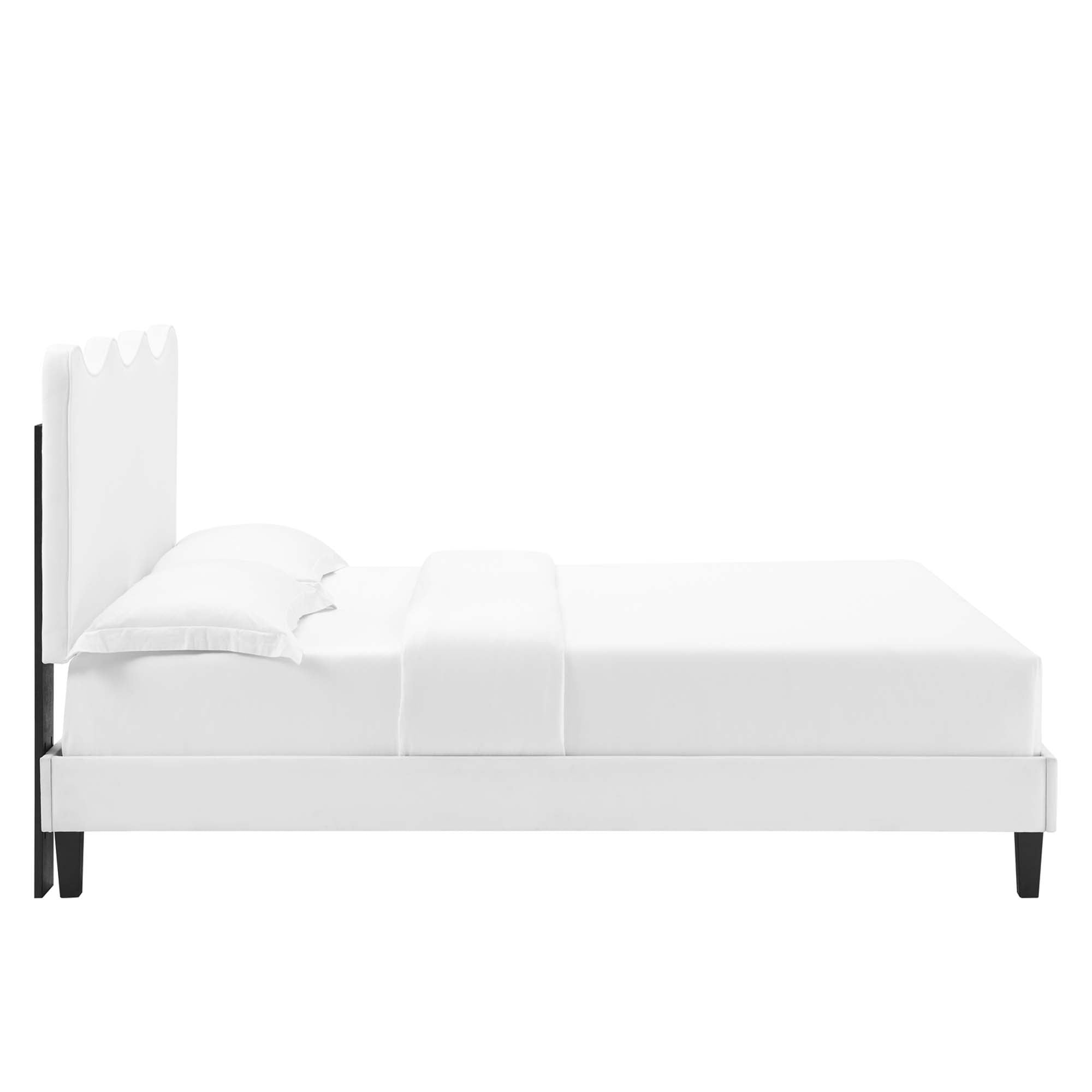 Current Performance Velvet Twin Platform Bed by Modway - Best Buy Furniture