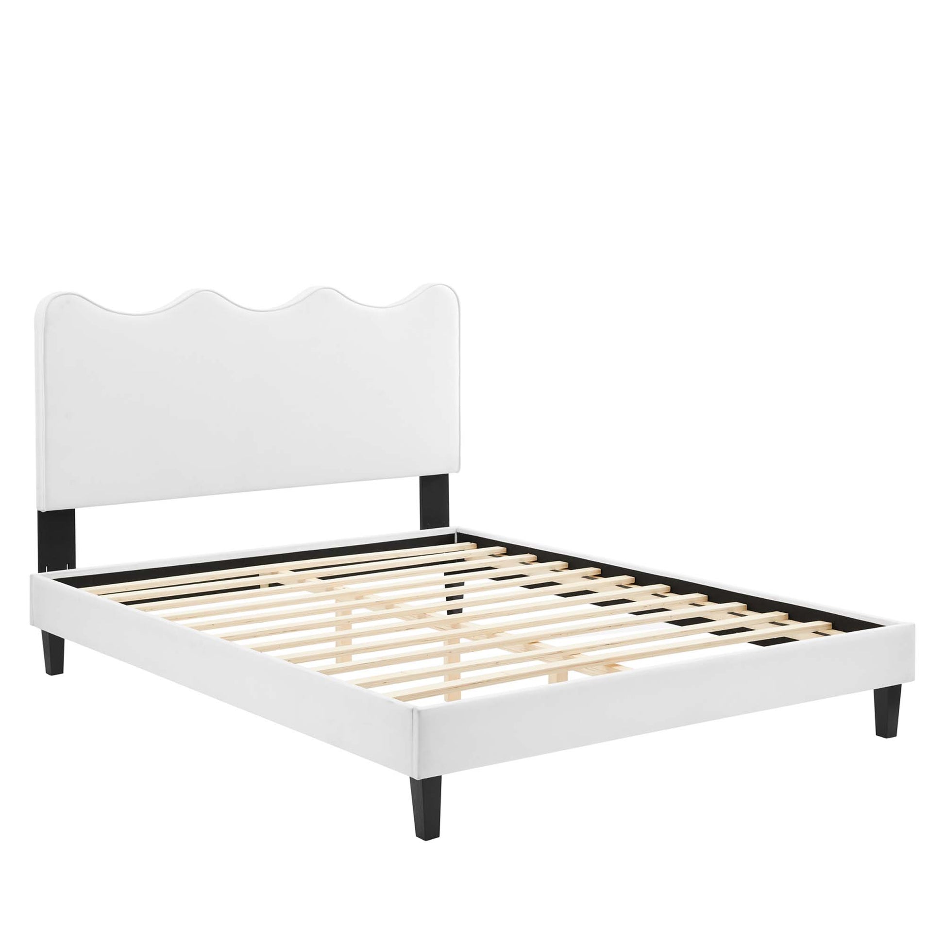 Current Performance Velvet Twin Platform Bed by Modway - Best Buy Furniture
