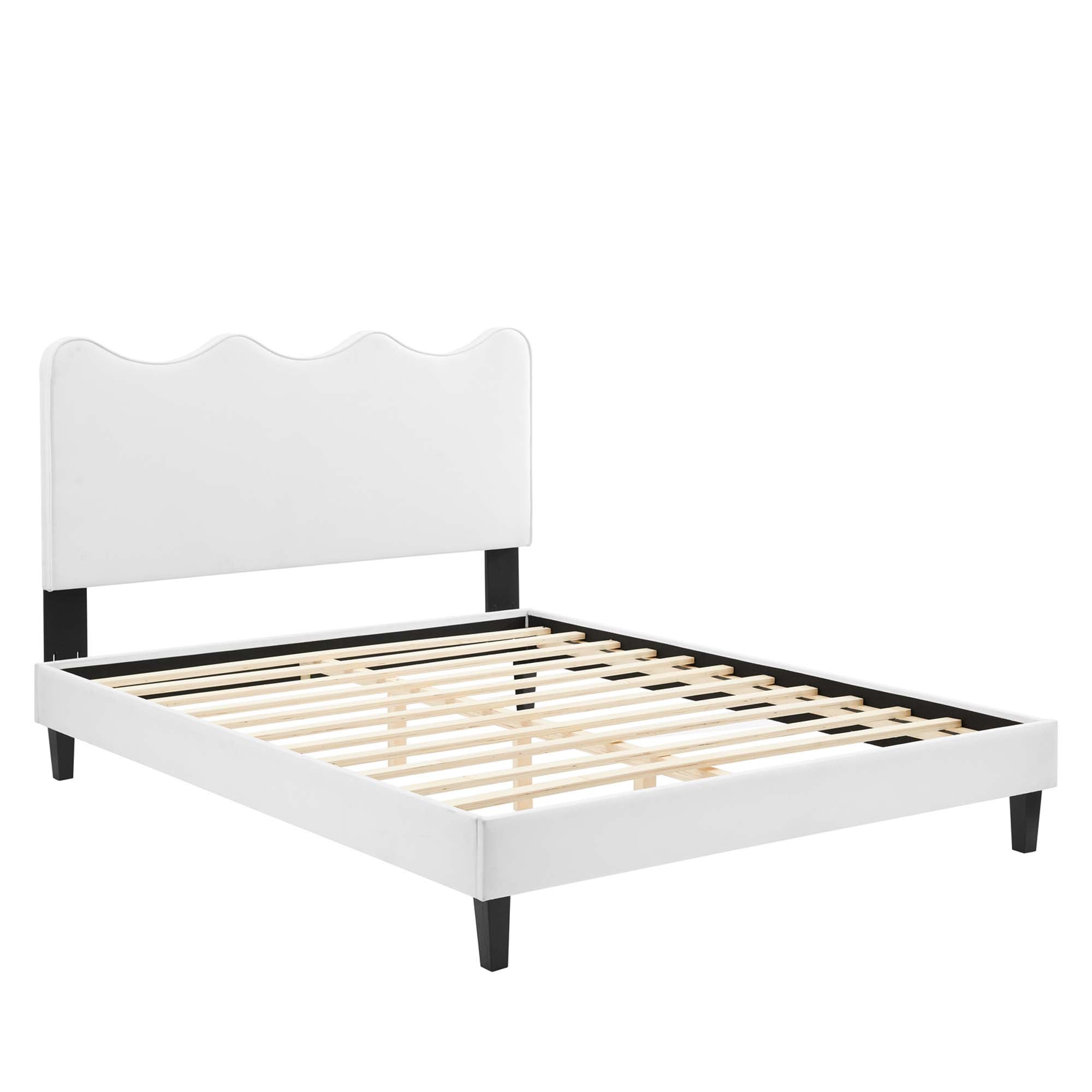 Current Performance Velvet Twin Platform Bed by Modway - Best Buy Furniture