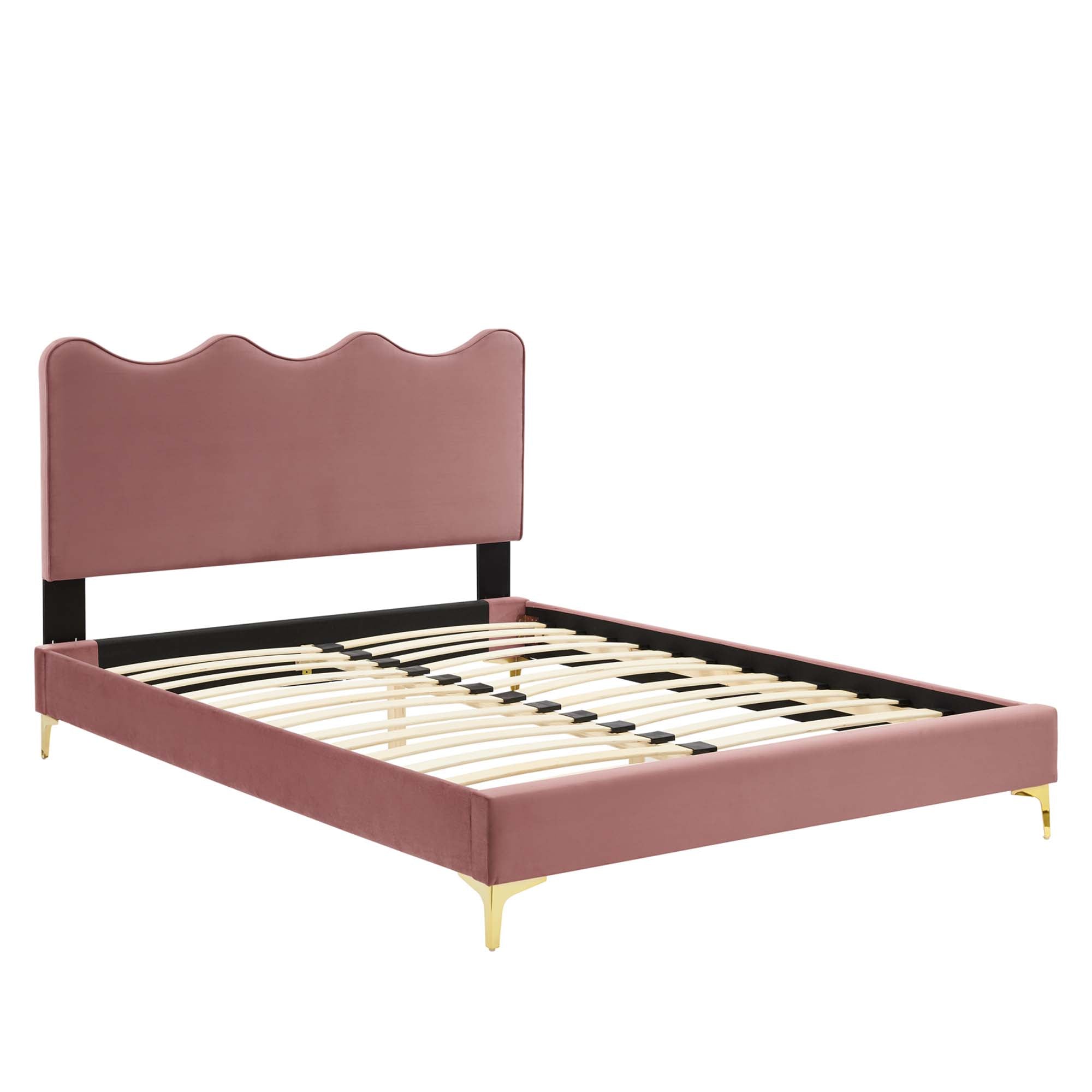 Current Performance Velvet Full Platform Bed by Modway - Best Buy Furniture