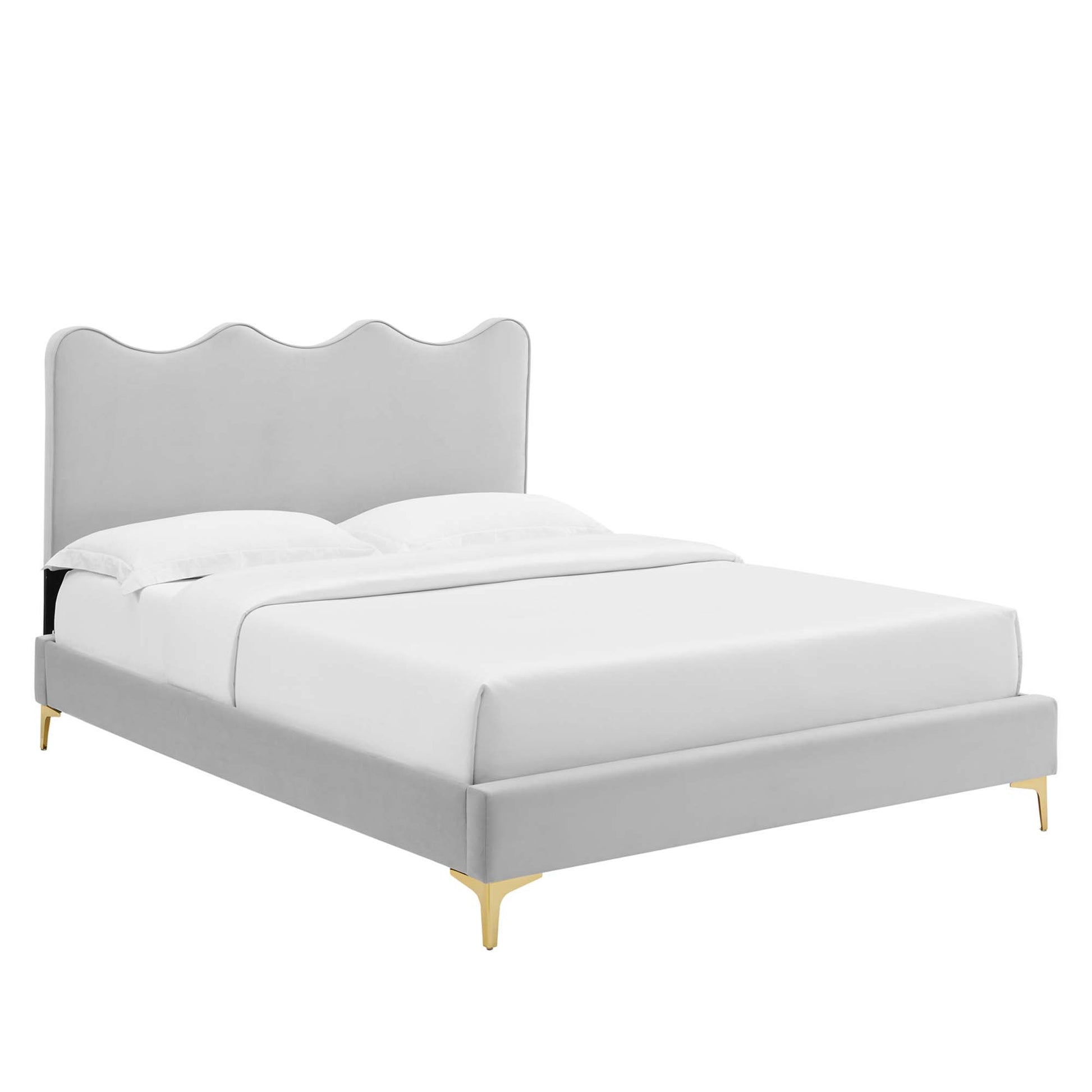 Current Performance Velvet Full Platform Bed by Modway - Best Buy Furniture