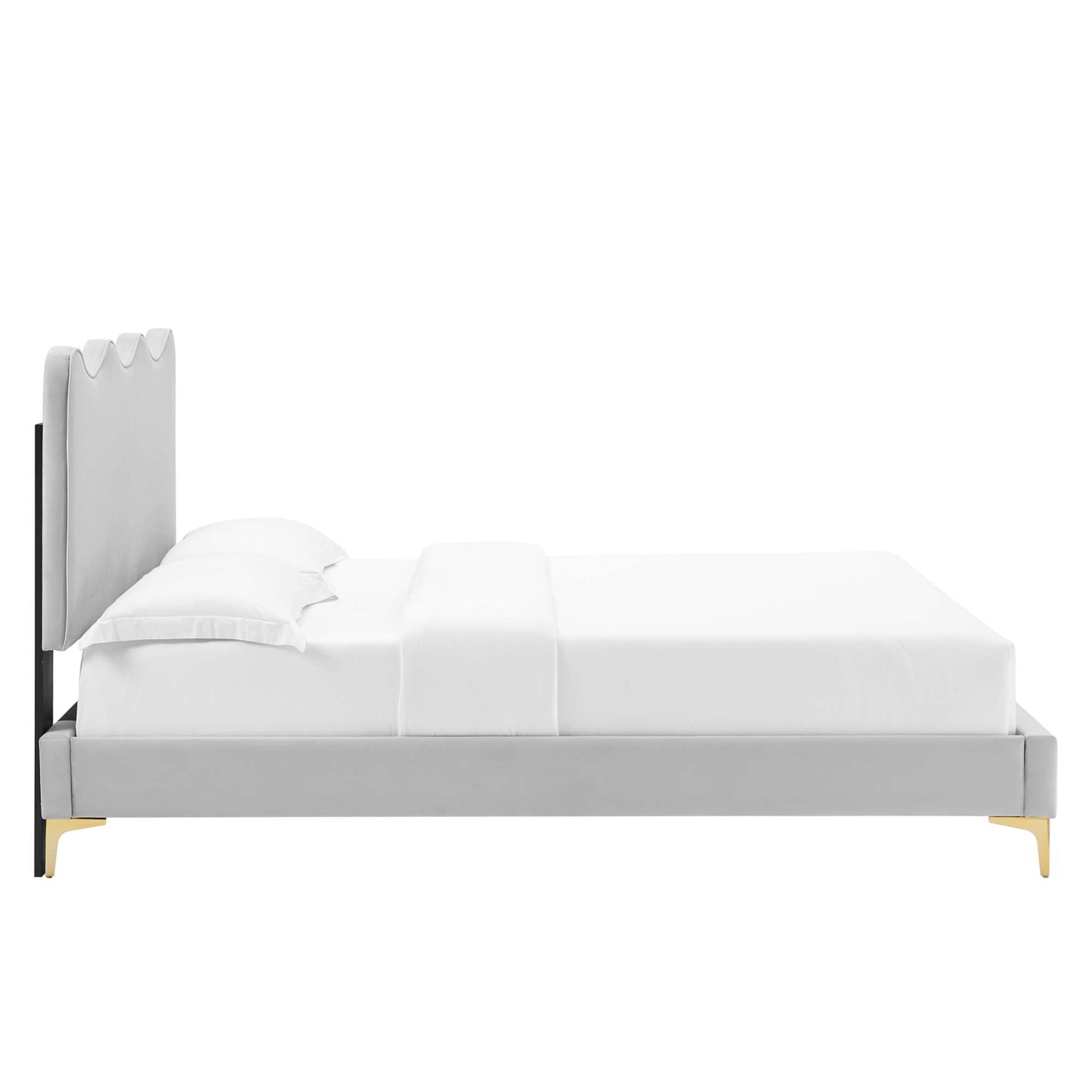 Current Performance Velvet Full Platform Bed by Modway - Best Buy Furniture