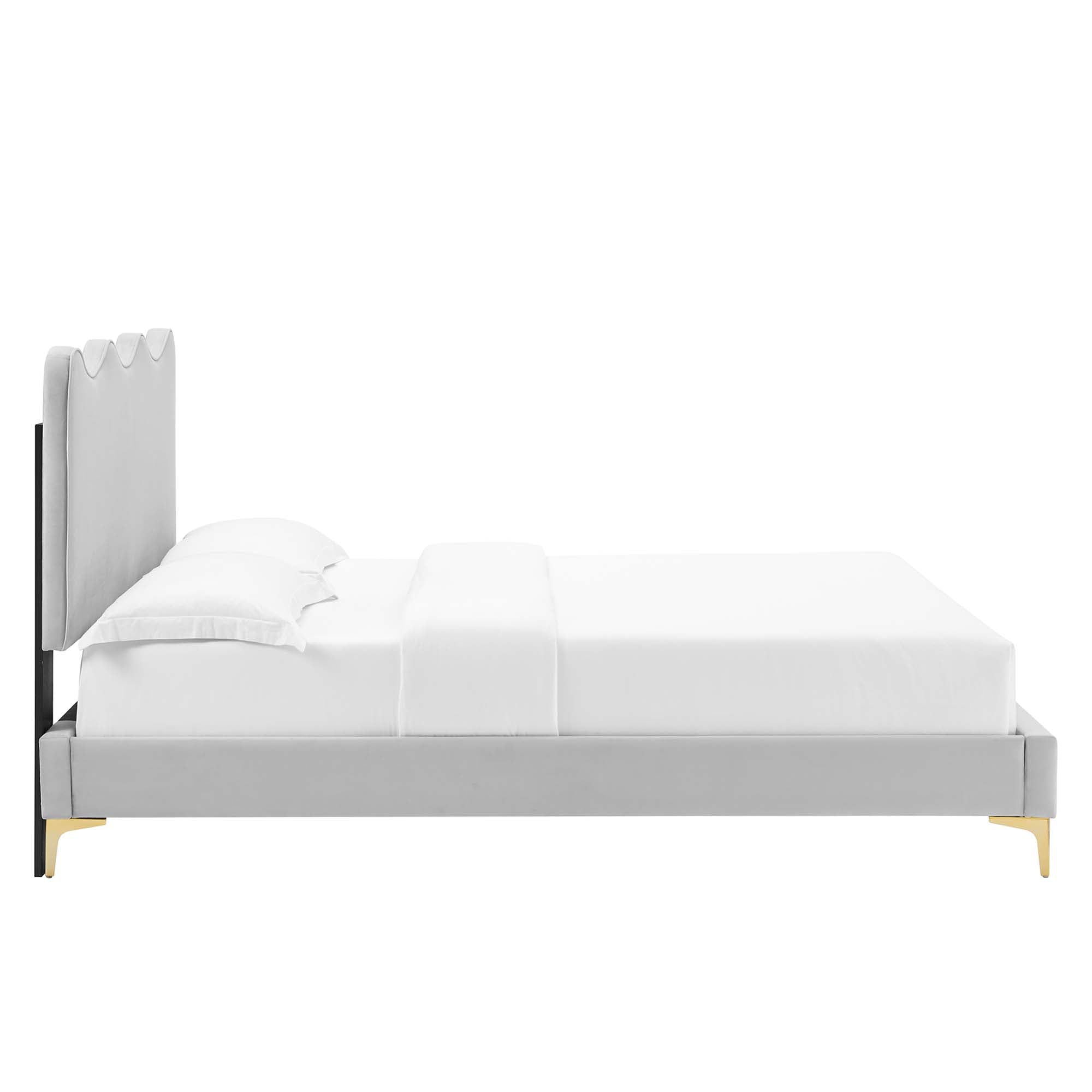 Current Performance Velvet Full Platform Bed by Modway - Best Buy Furniture