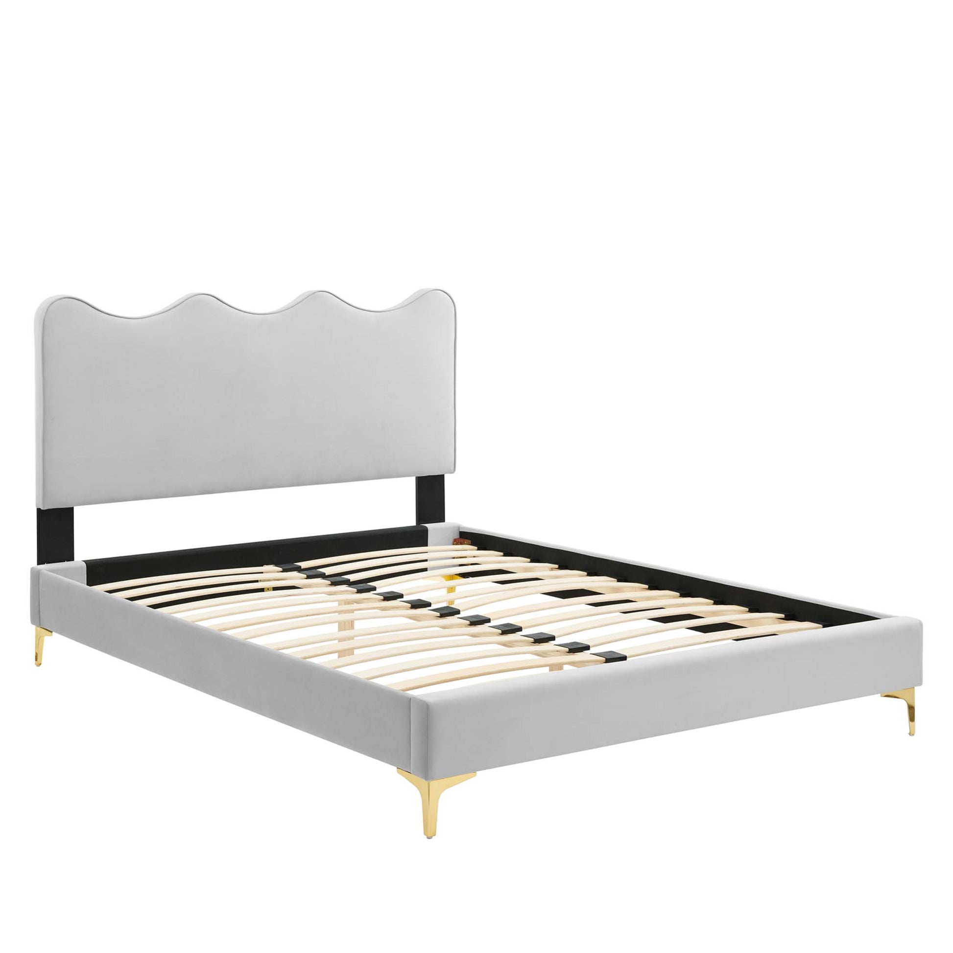 Current Performance Velvet Full Platform Bed by Modway - Best Buy Furniture