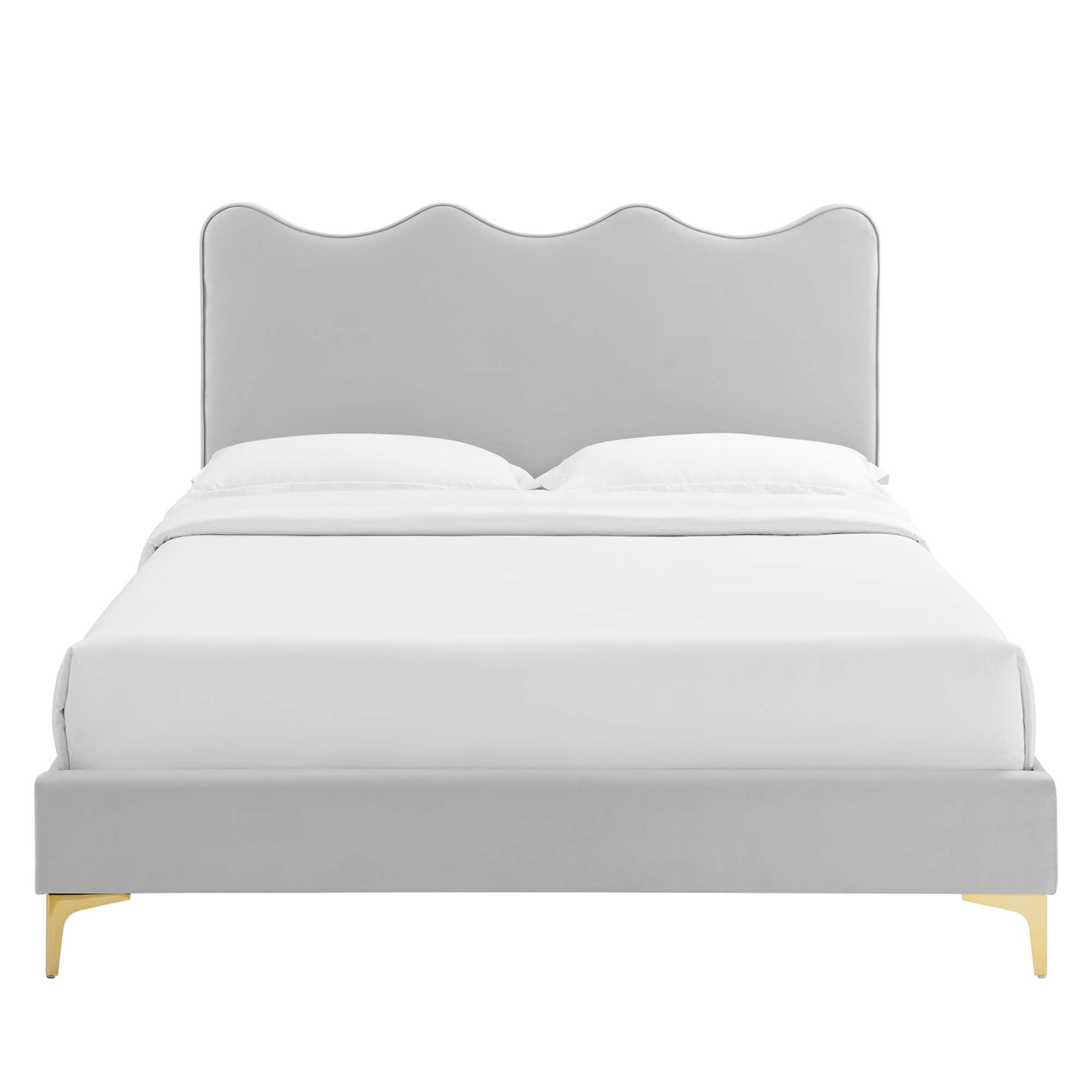 Current Performance Velvet Full Platform Bed by Modway - Best Buy Furniture
