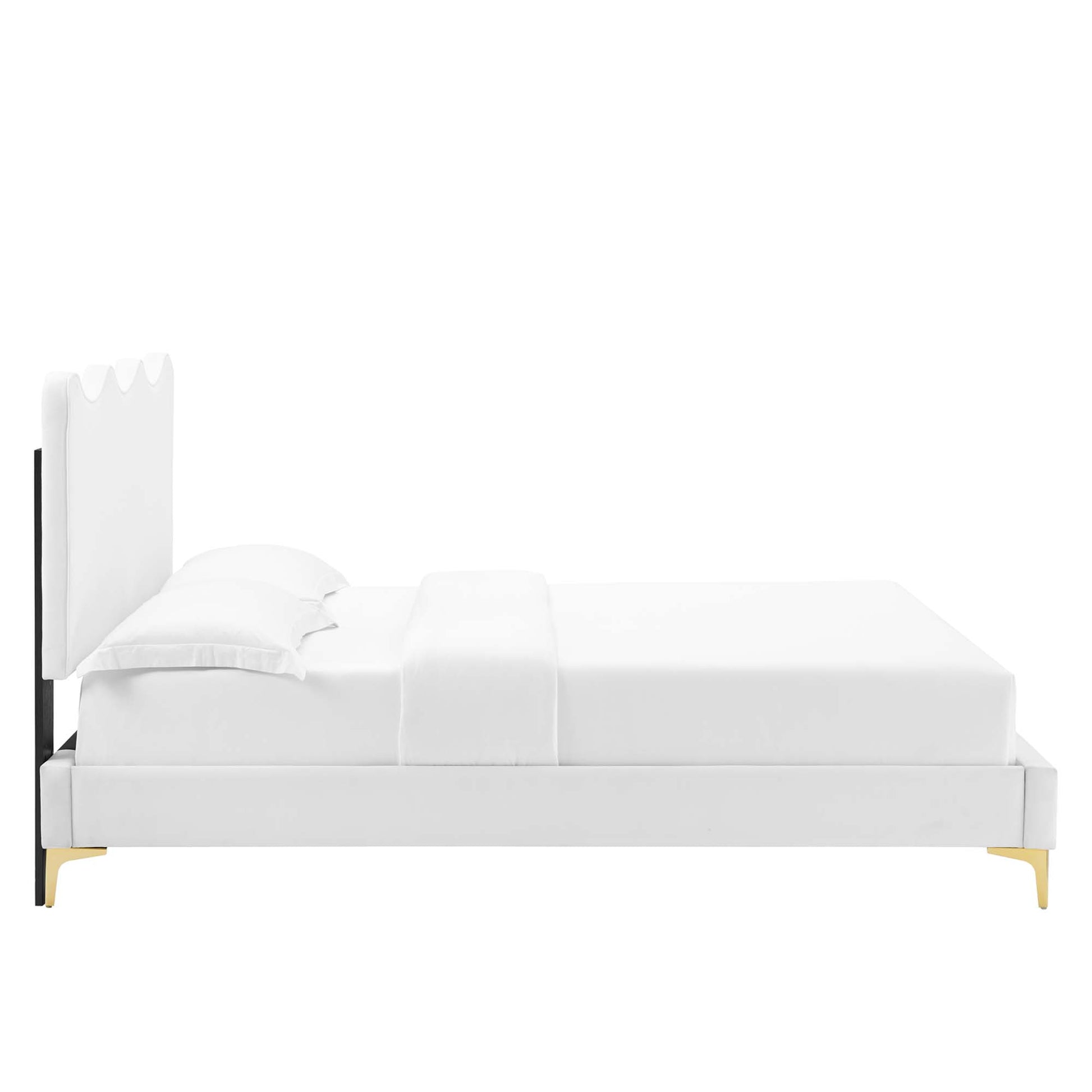 Current Performance Velvet Full Platform Bed by Modway - Best Buy Furniture