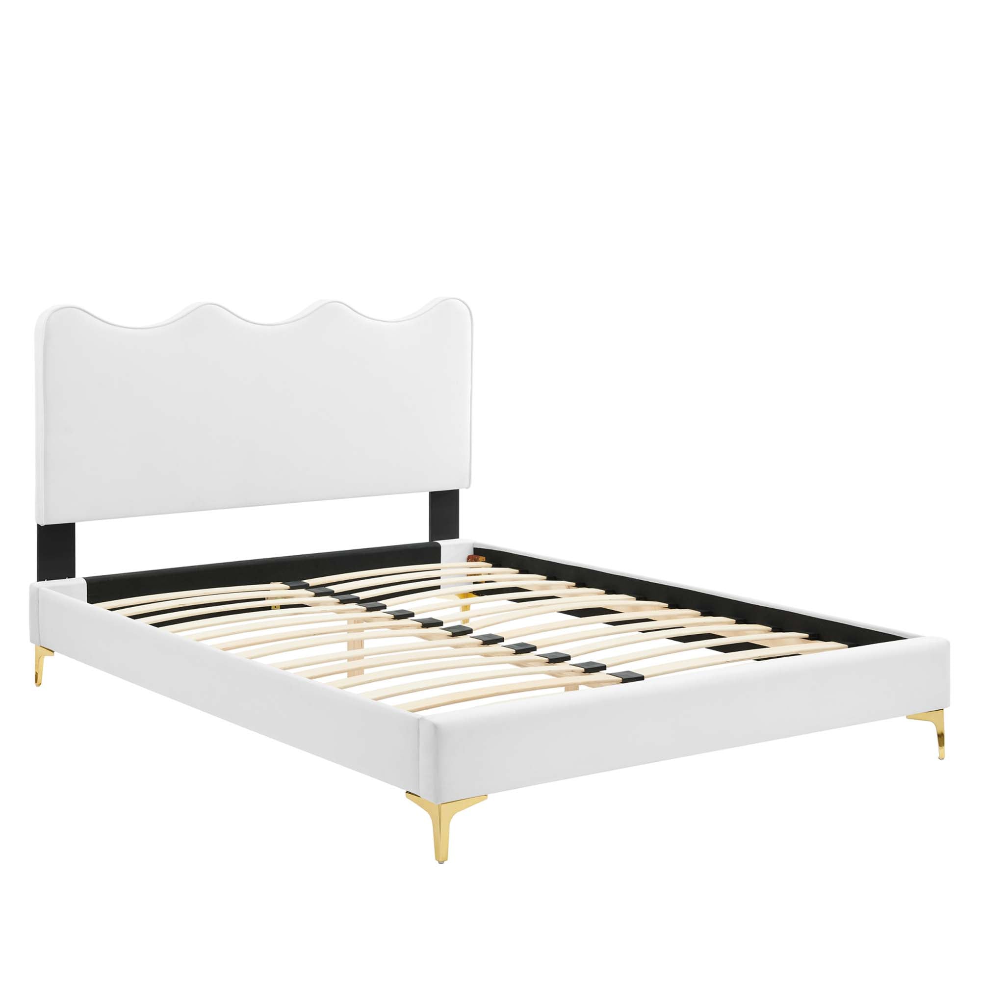 Current Performance Velvet Full Platform Bed by Modway - Best Buy Furniture