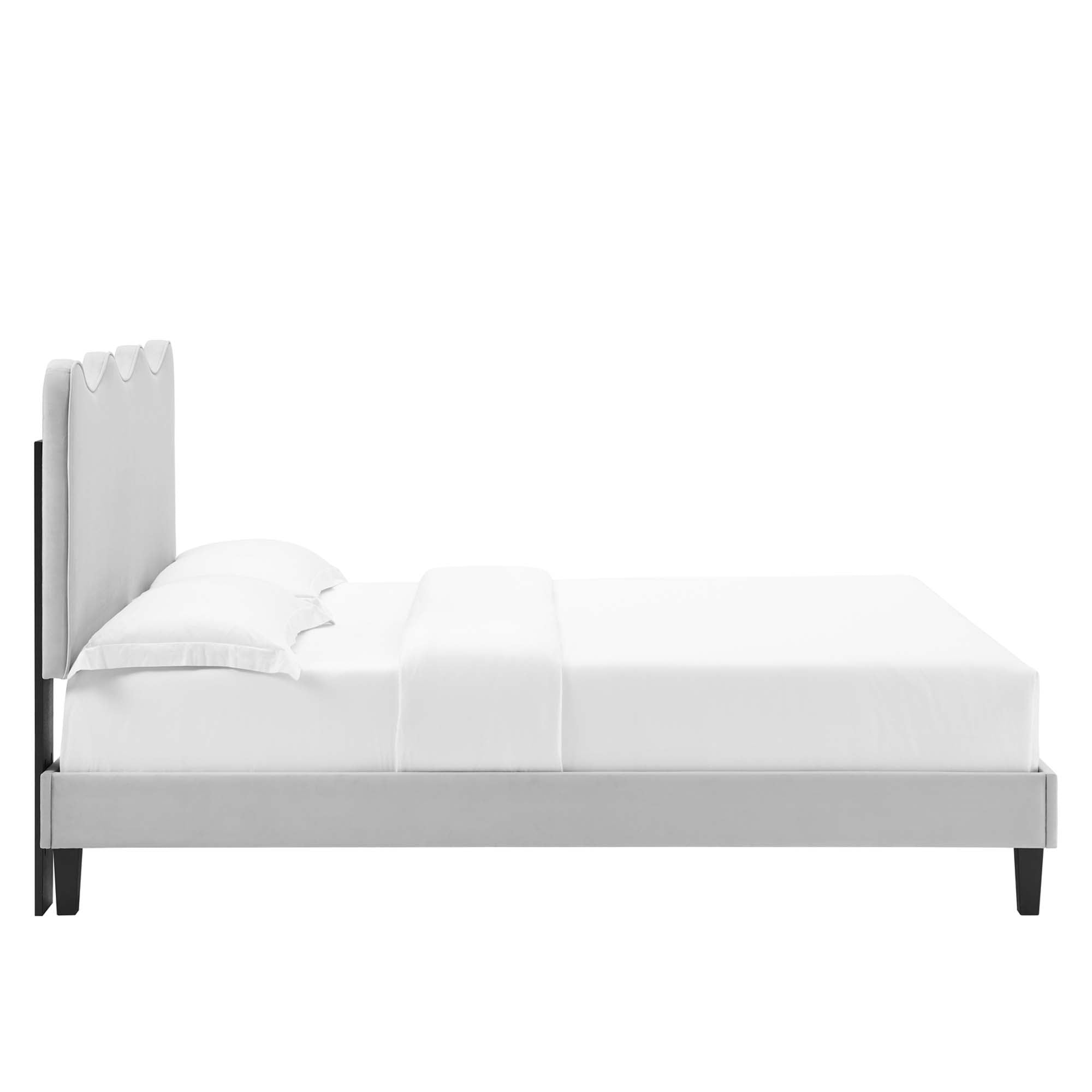 Current Performance Velvet Full Platform Bed by Modway - Best Buy Furniture