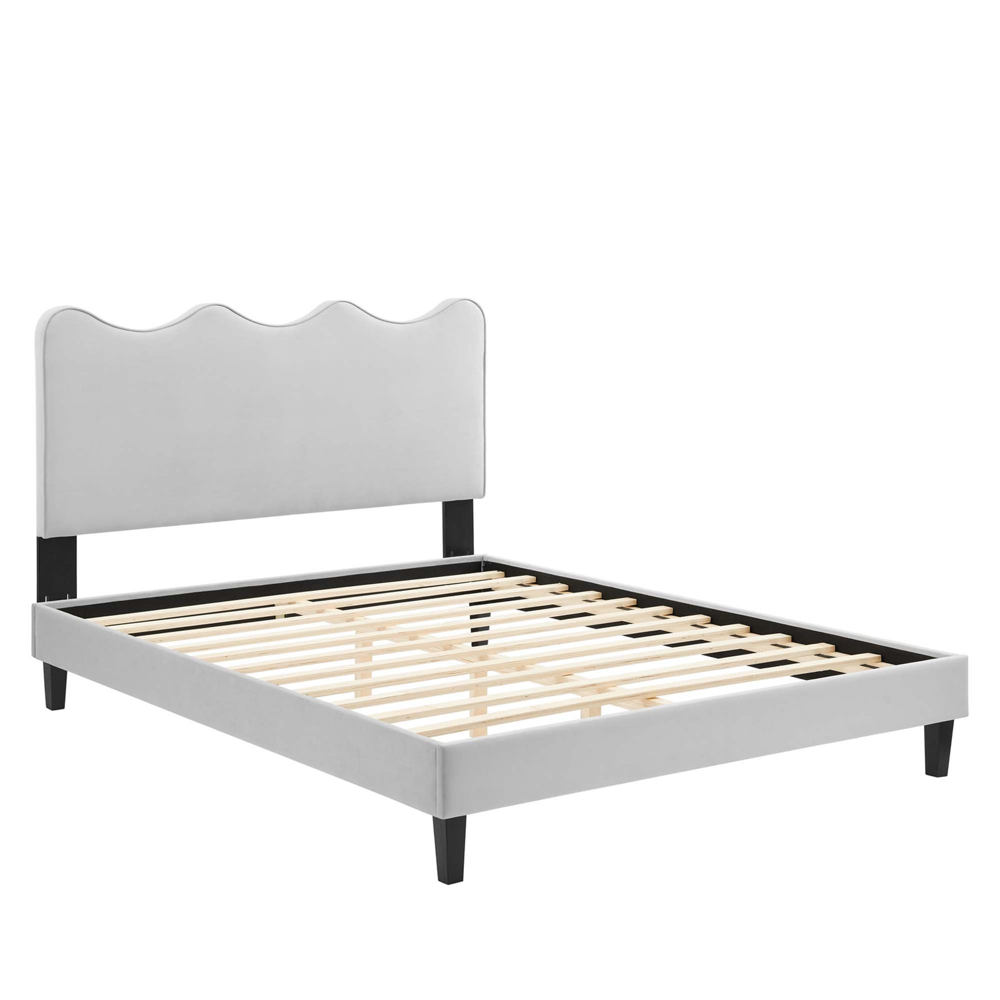 Current Performance Velvet King Platform Bed by Modway - Best Buy Furniture