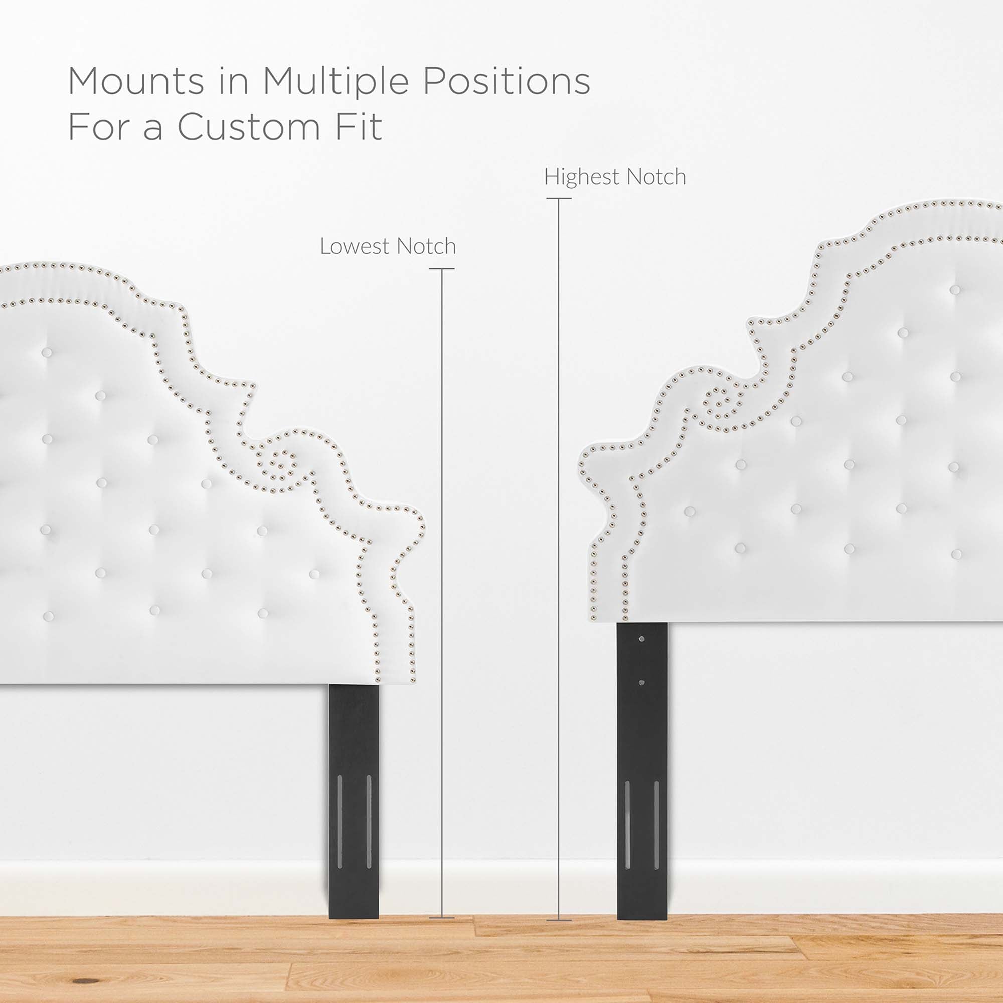 Gwyneth Tufted Performance Velvet Queen Platform Bed by Modway