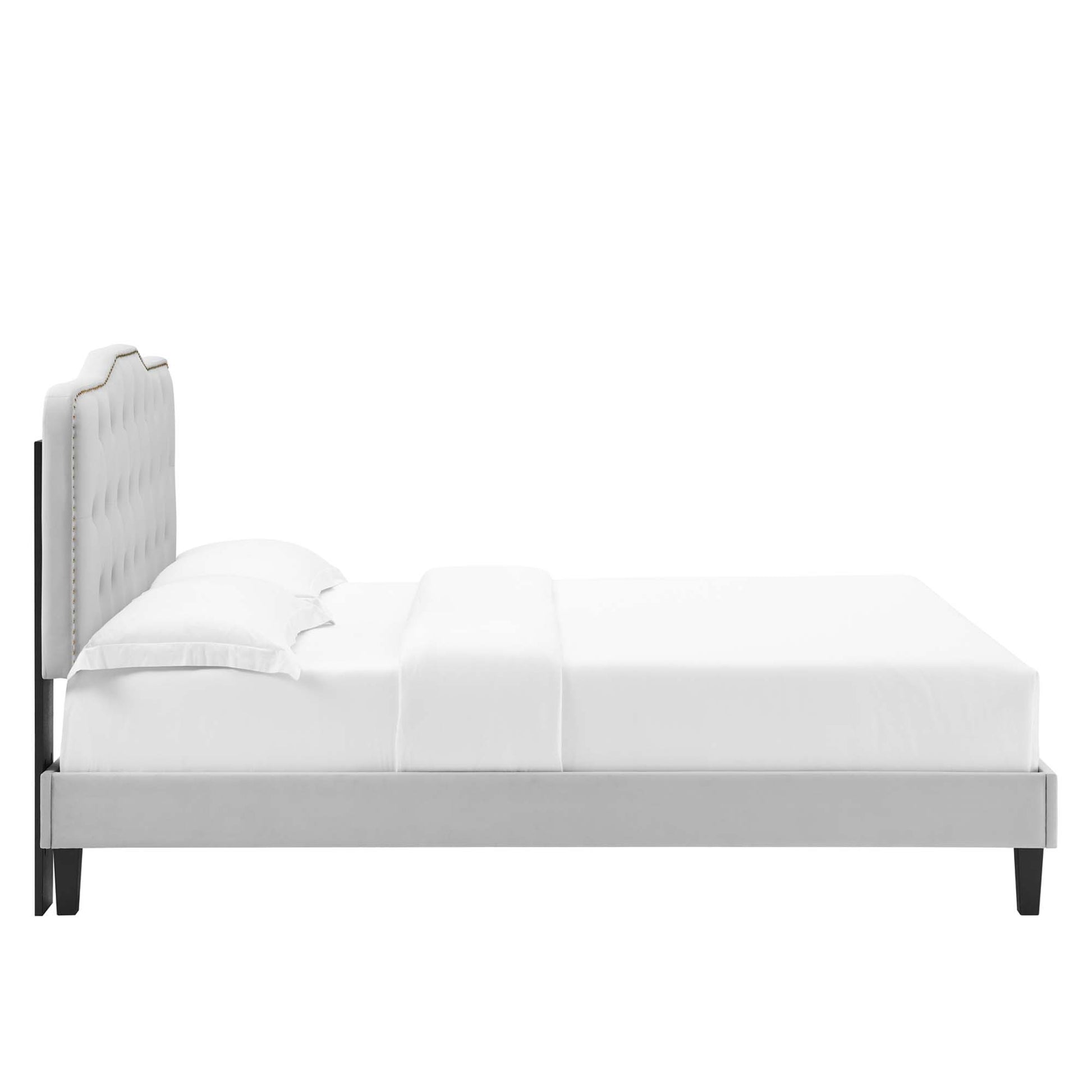 Amber Performance Velvet Twin Platform Bed by Modway - Best Buy Furniture